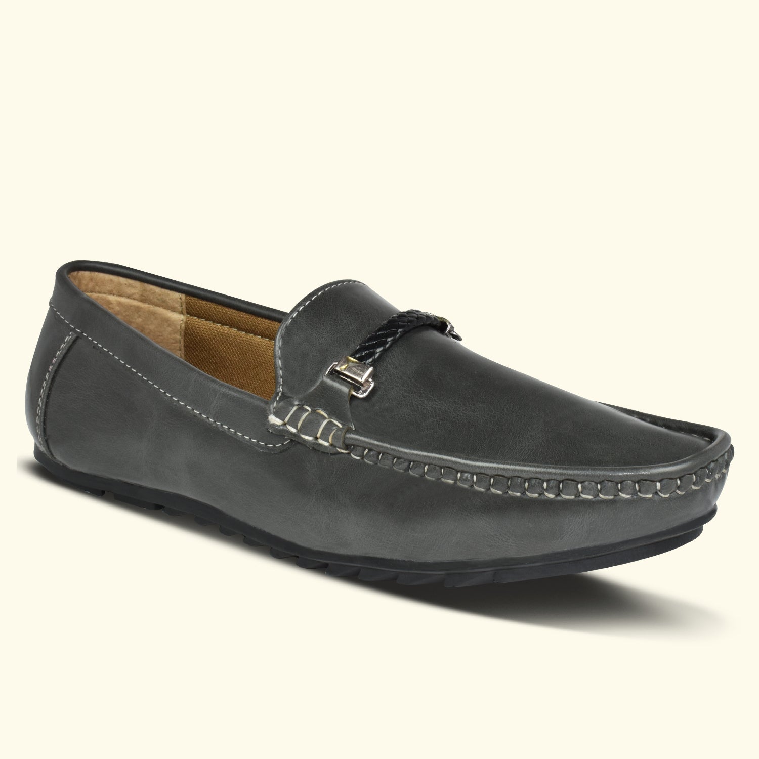 AJANTA Loafers For Men| Soft Cushioned Insole | Super Flexible, Slip-On Shoes for Casual, Office & Everyday Wear EG4025