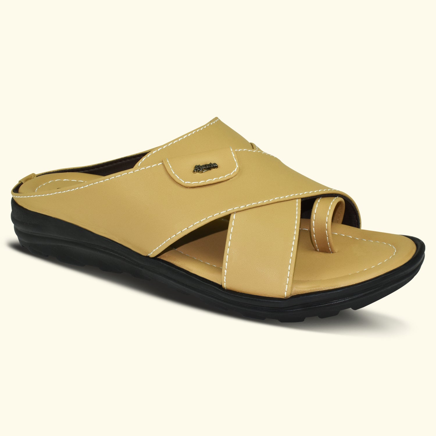 AJANTA Men Flats Sandal / Casual-Look Men’s Sandals / Classic Slip-On Sandal CG0847