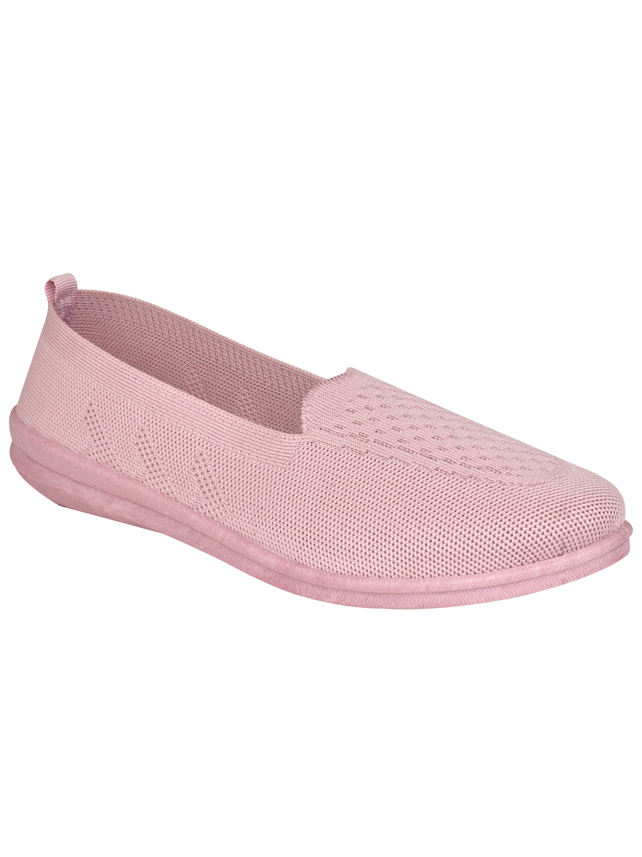 Ajanta Women's Pink Bellies | PVC Upper | Flexible Flynet Sole | Lightweight & Stylish Casual Bellies EL5026