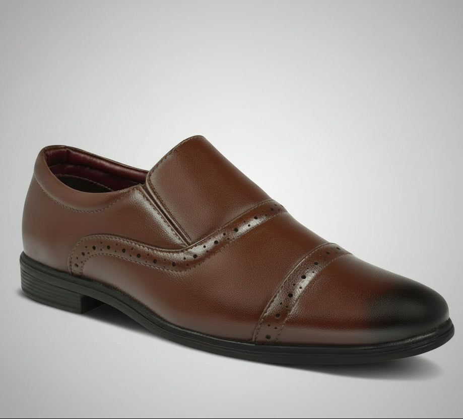 Ajanta Men’s Slip-On Loafers with Cushioned Insole