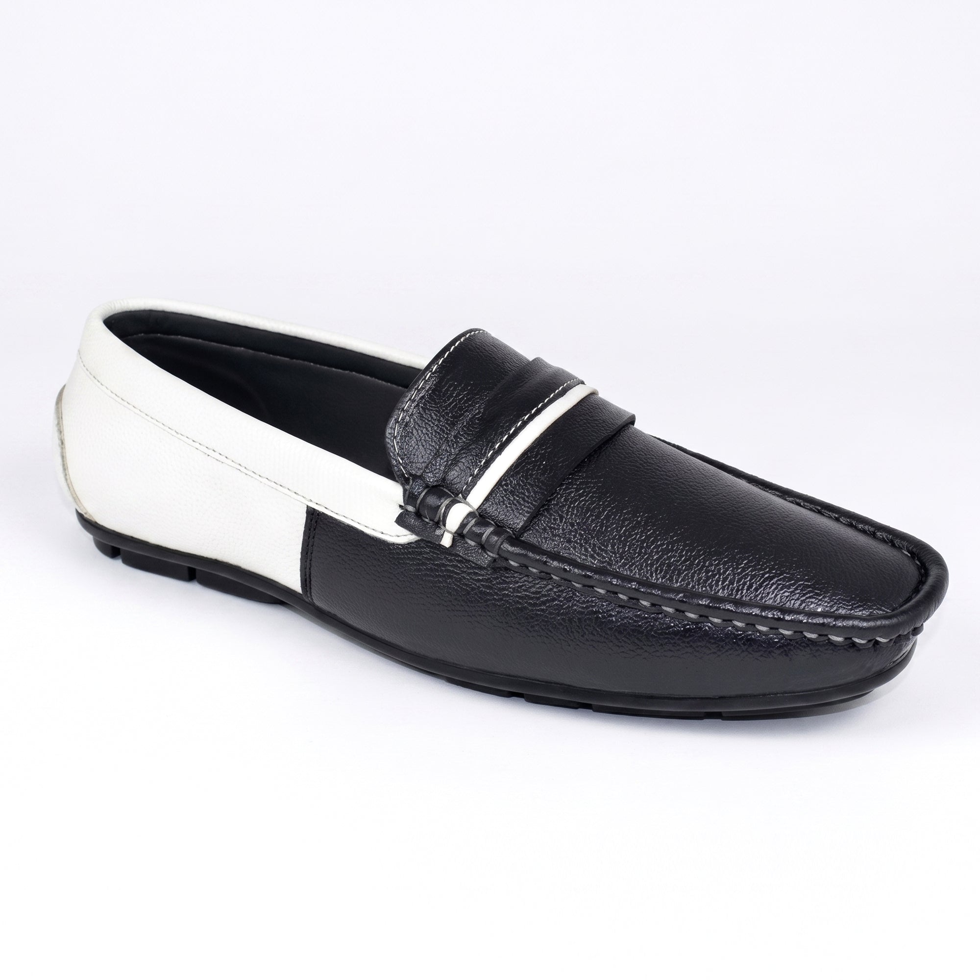 AJANTA Men Stylish Loafers | Synthetic Leather Casual Slip-On Shoes for Daily Wear