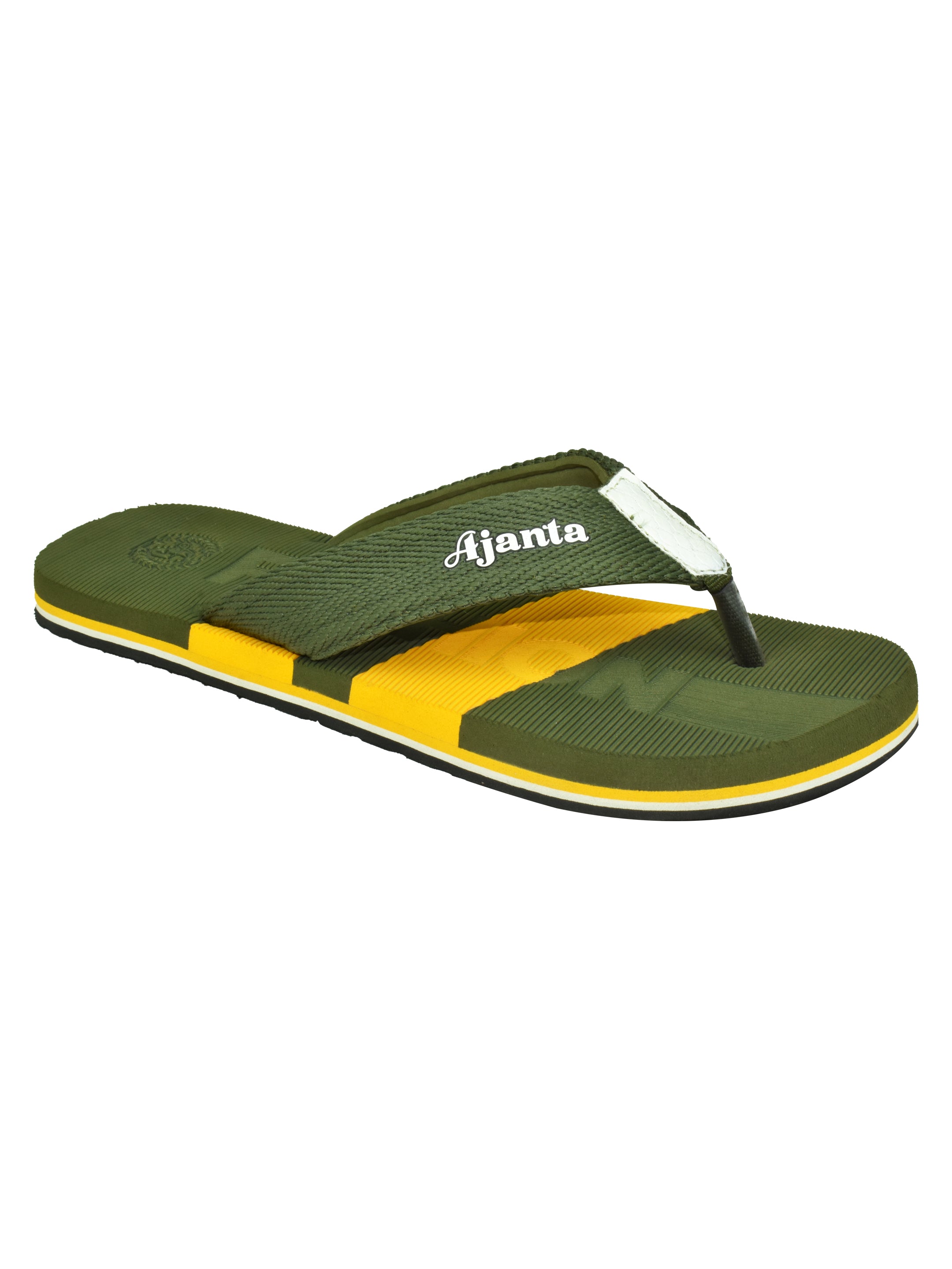 Ajanta Men’s Contemporary Daily-Wear Slipper with Soft Cushioned Footbed & Durable Build