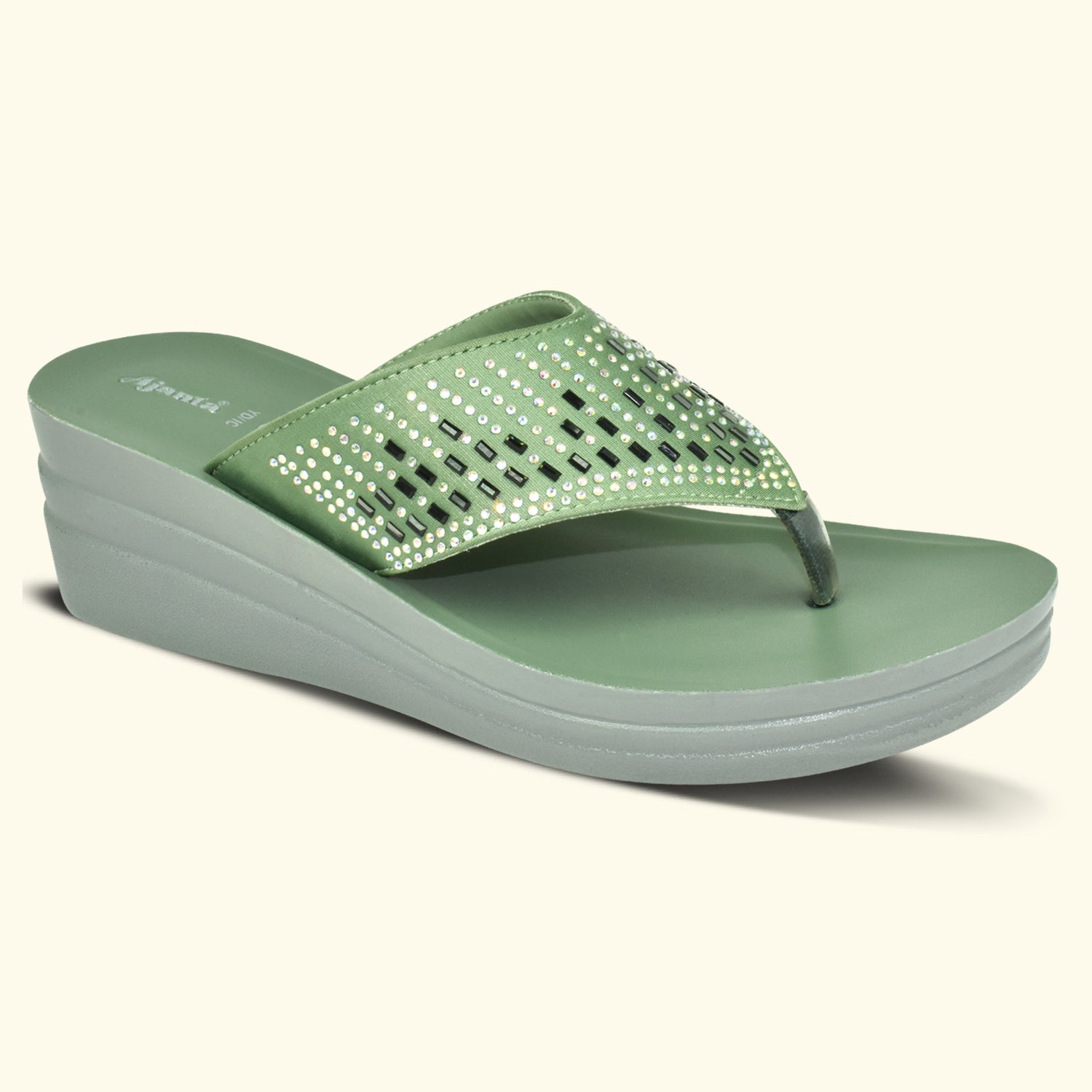 AJANTA Women Slipper| Casual Floaters |Home Use |Daliy-Wear|Anti Slip Outdoor Slipper For Women EL1024