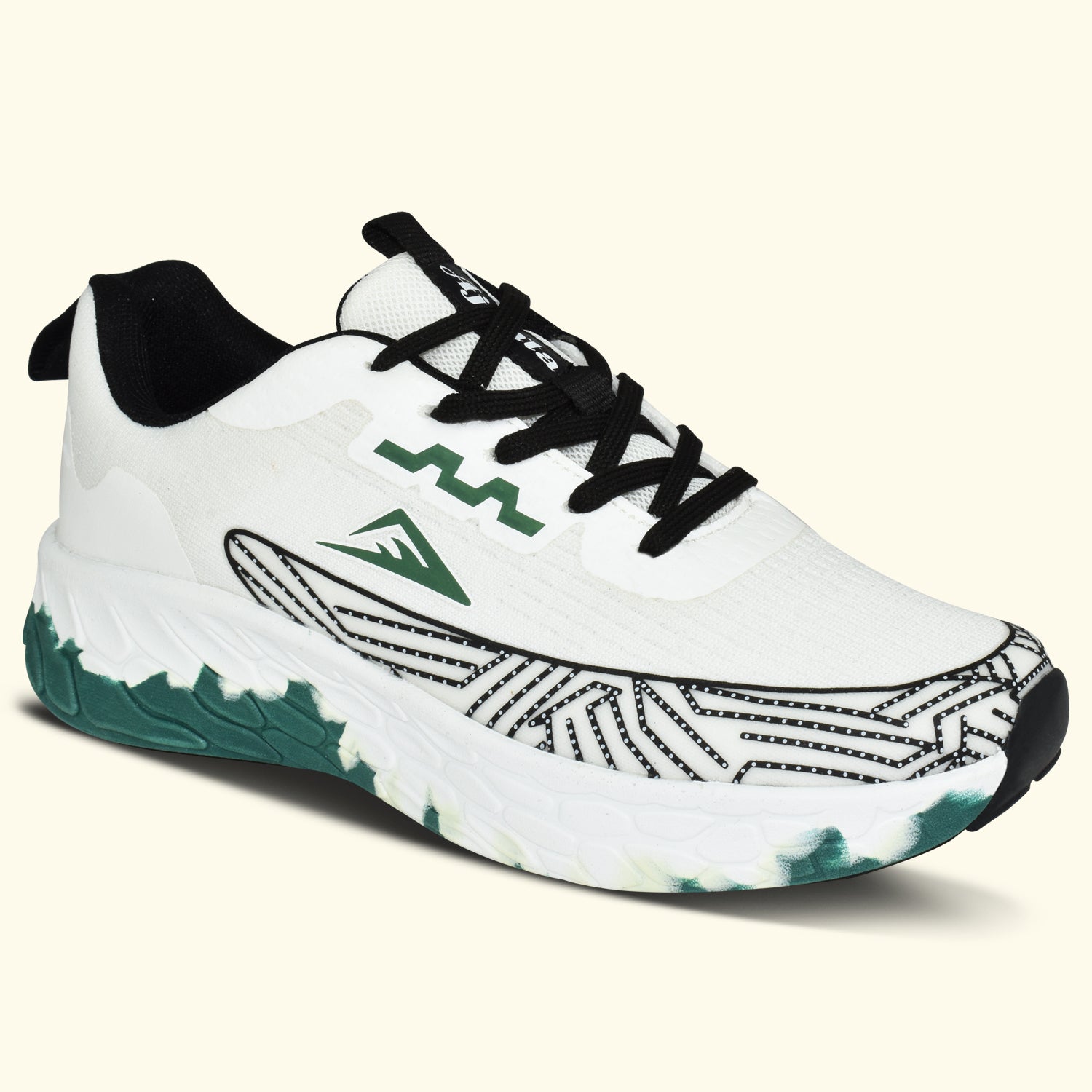 AJANTA Neo-Glide Pacer Runner Shoe | Lightweight, Durable,Energetic Athletic Shoes |Perfect for Sports, Fitness, and Daily Workouts EG1044
