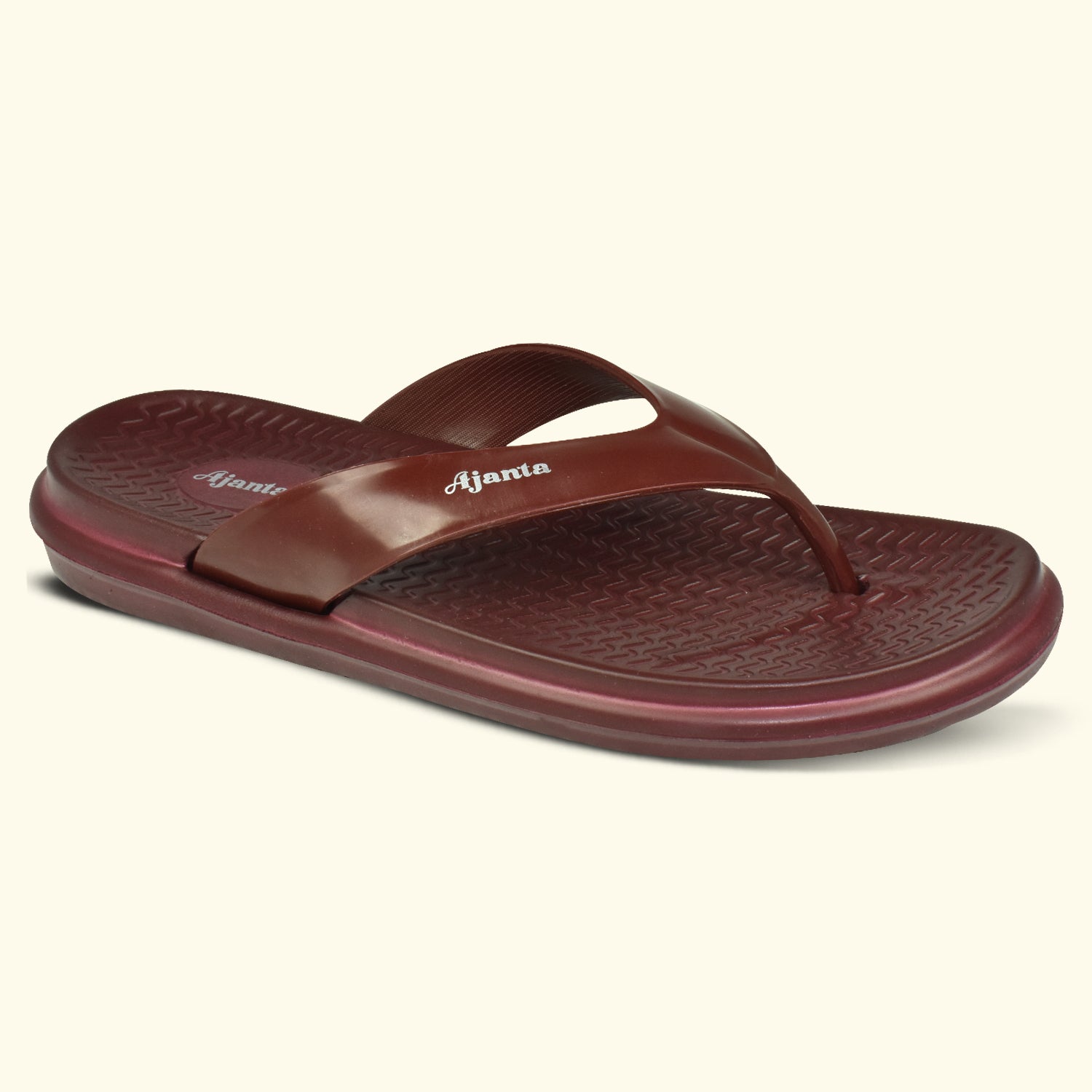 Ajanta Women’s Casual PVC Slip-On Slipper – Lightweight EVA Sole for Everyday Comfort-EL1054