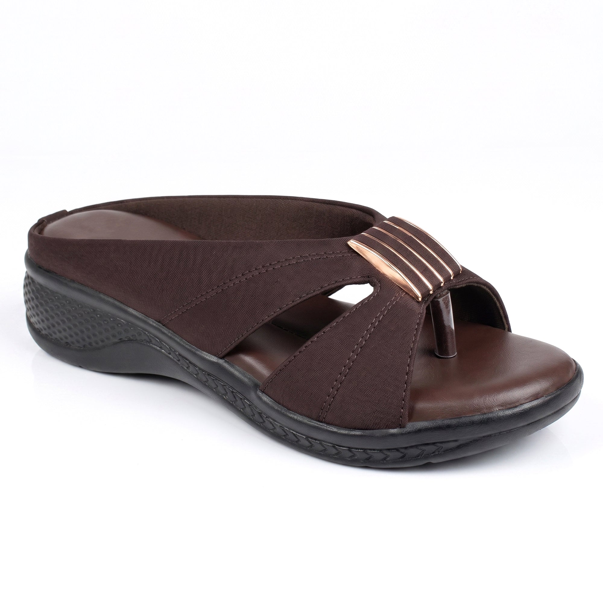 Ajanta Women's PVC Wedge Sandal