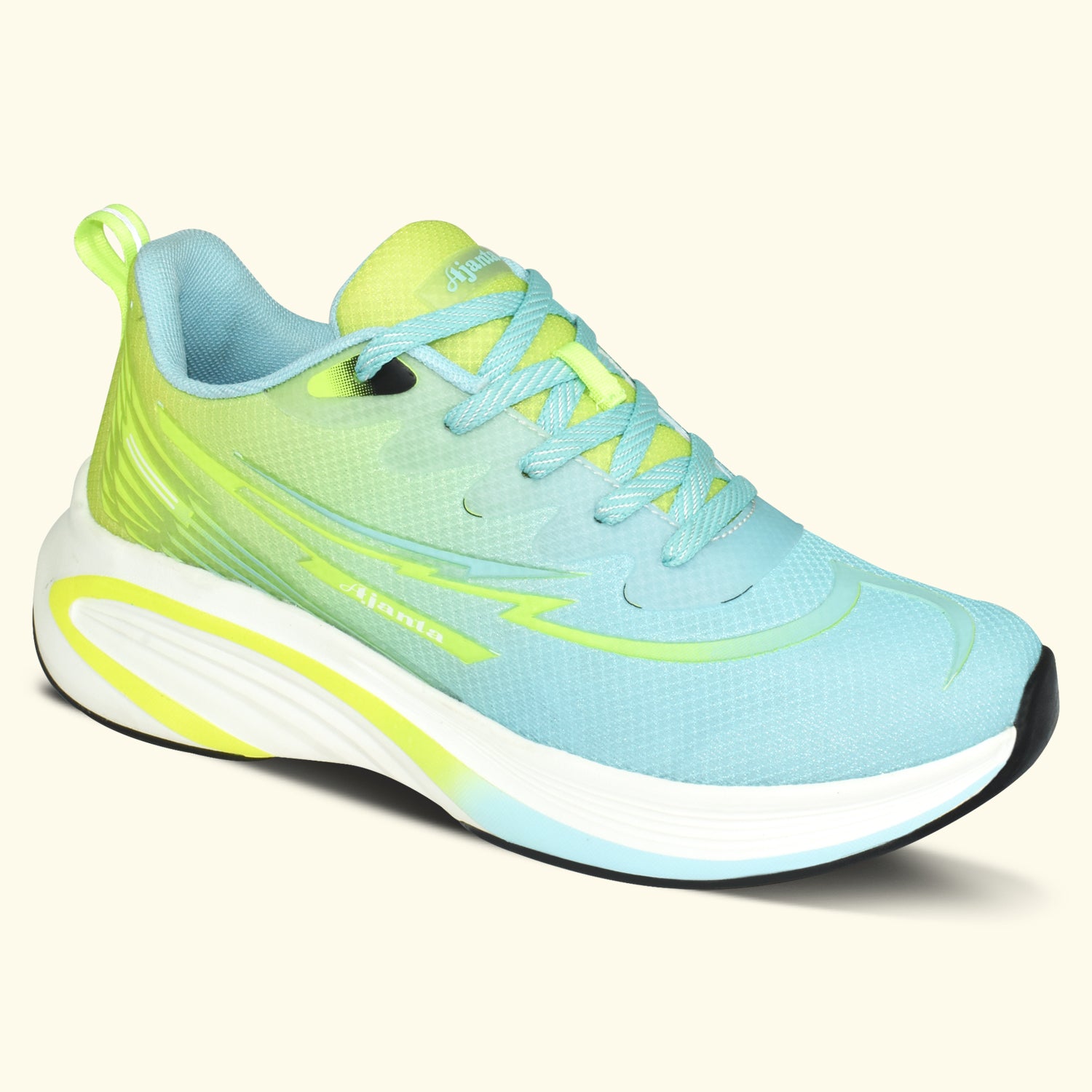 AJANTA Volt Runner High-Energy Performance Shoes |Lightweight|Shock-Absorbing| Stylish for Running & Training  EG1035