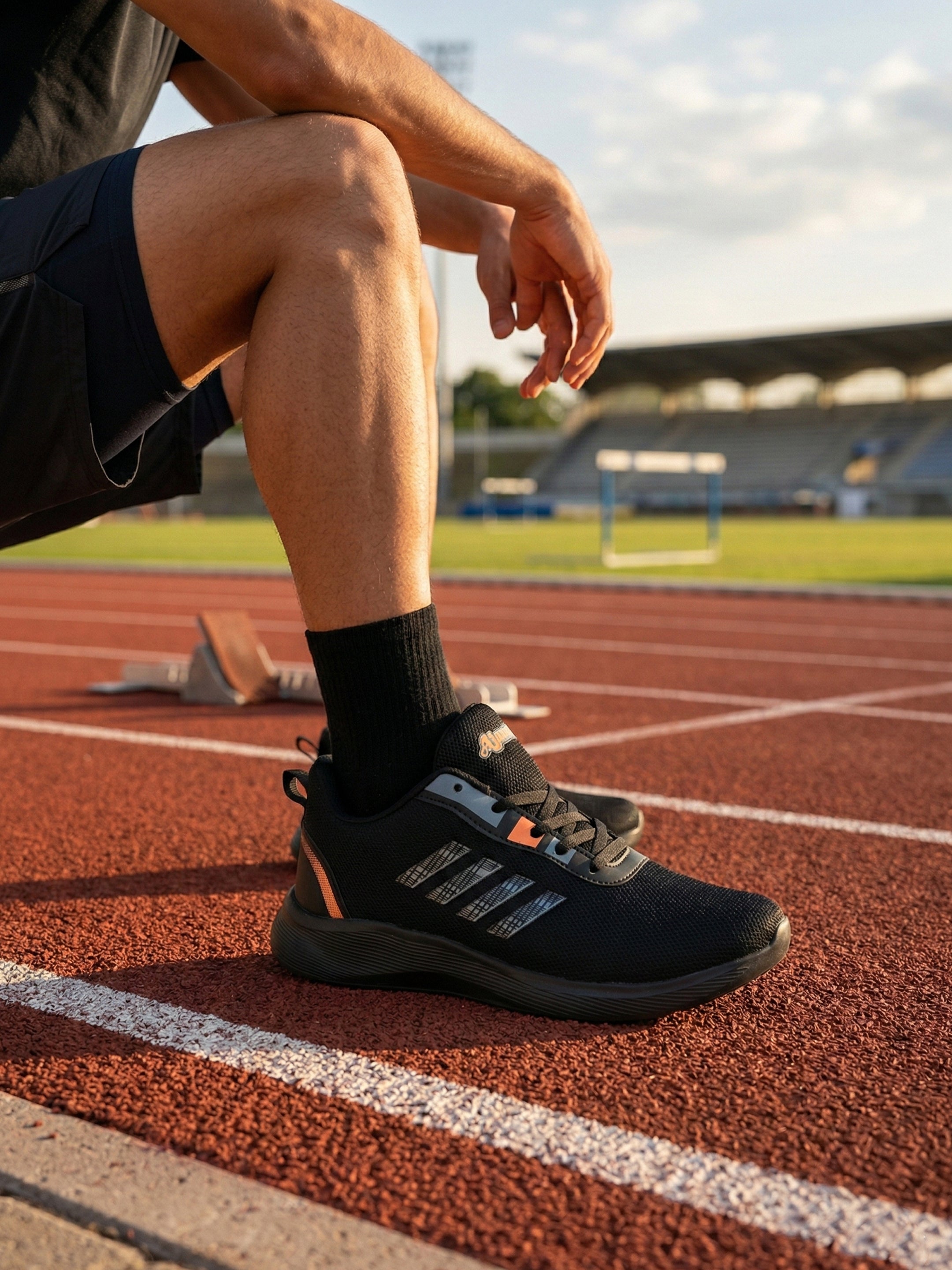 Ajanta Men’s Lace-Up Sports Shoe