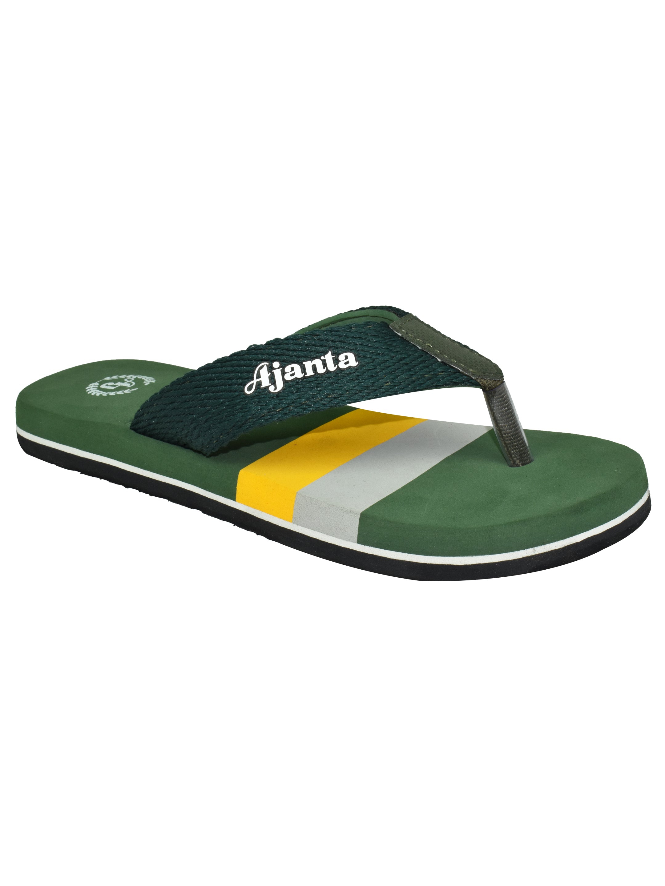 Ajanta Men’s Contemporary Daily-Wear Slipper with Soft Cushioned Footbed & Durable Build