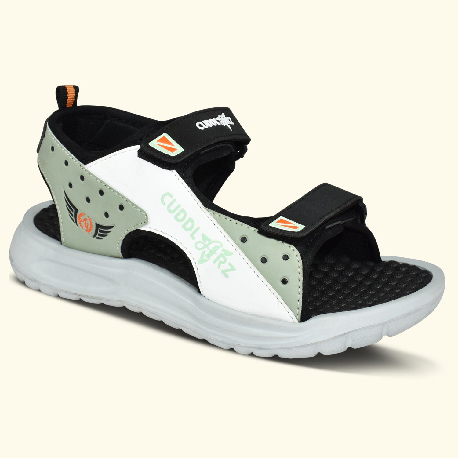 AJANTA Kids Sandal | Stylish Outdoor Sandals for Boys |Lightweight and Comfortable |Velcro Adjustable EK3008