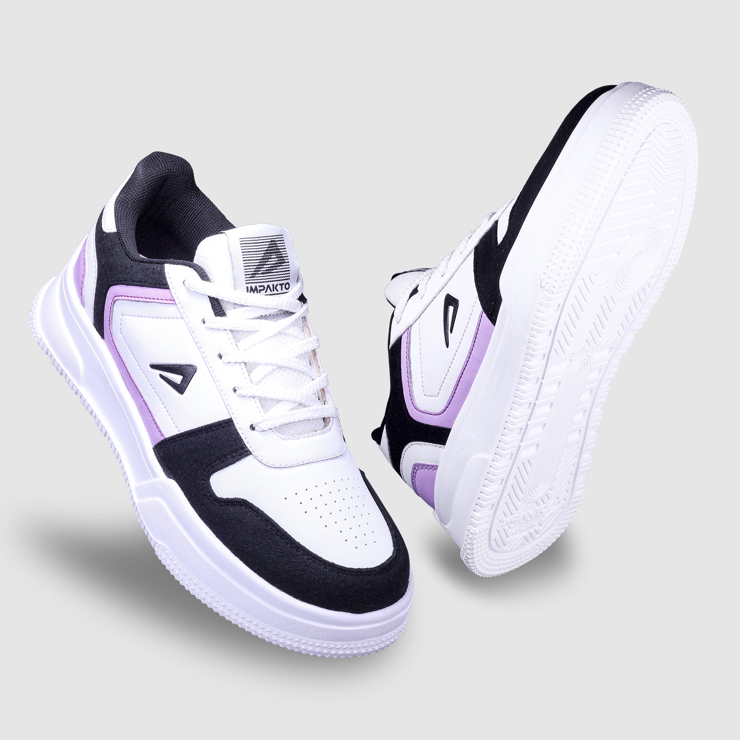 Impakto Studio Flex Women's Black Sneaker - AS4114