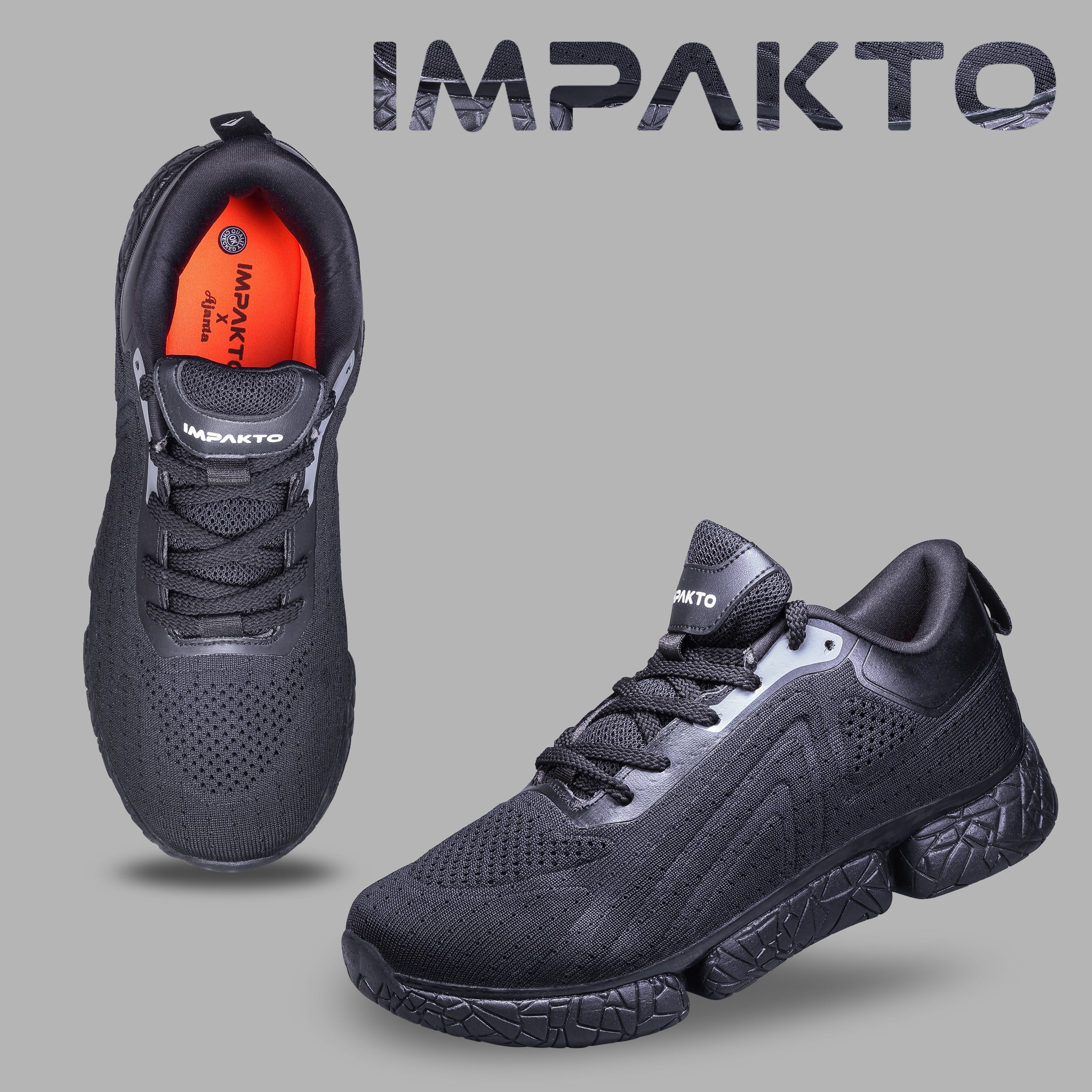 Impakto Phoenix 2.0 Lightweight Cushioned Insocks Running Shoes for Men AS3296