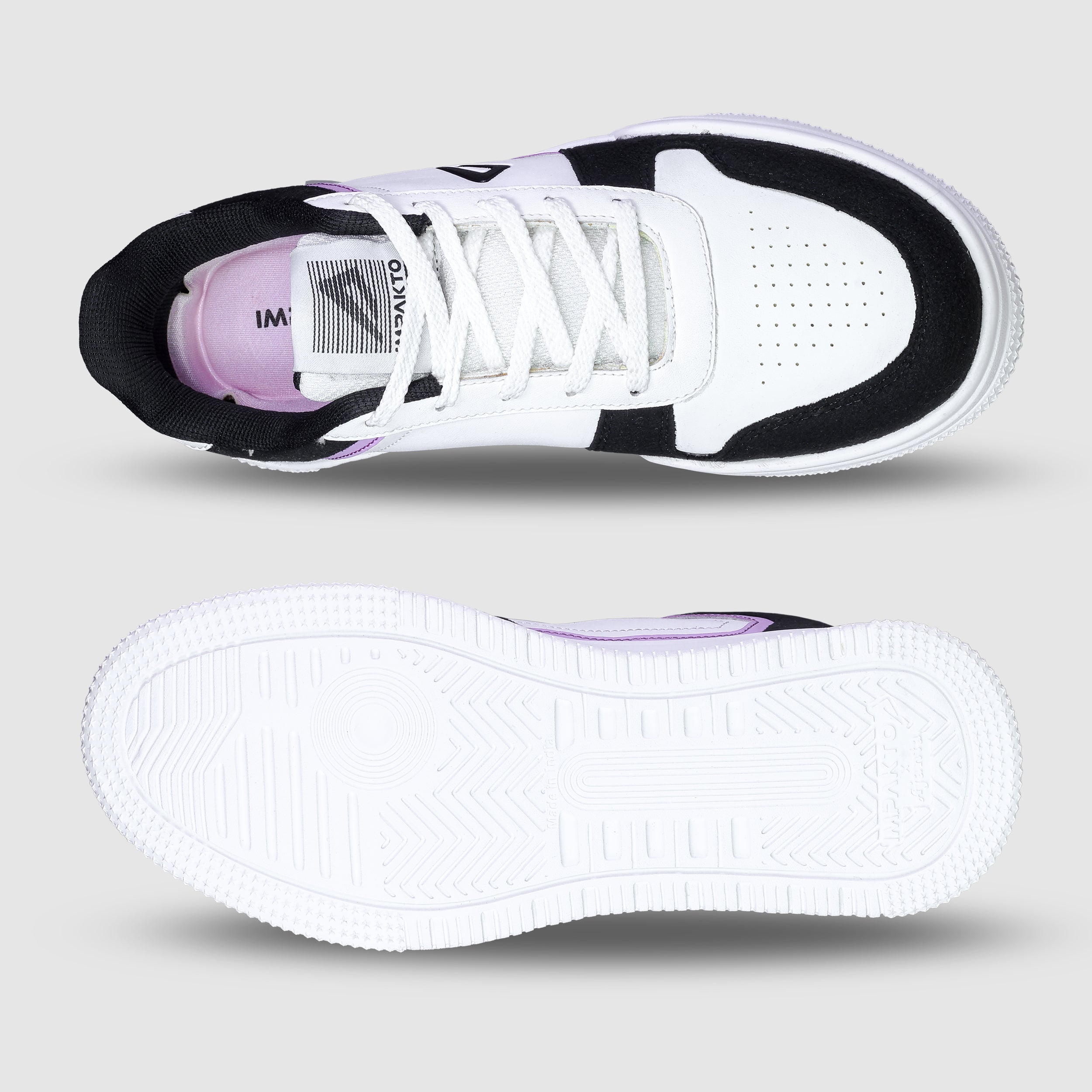 Impakto Studio Flex Women's Black Sneaker - AS4114