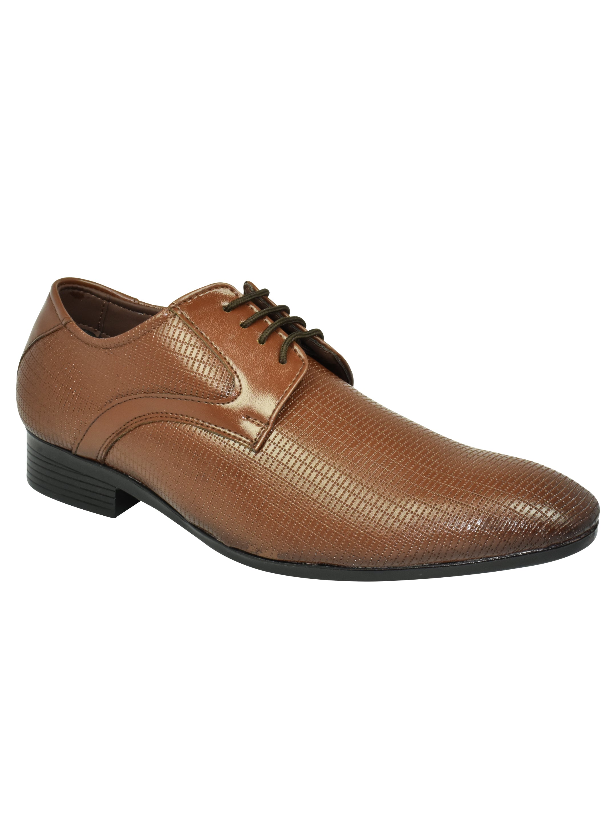 Imperio by Ajanta Men’s Tan Lace-Up Formal Shoes for Office & Business Wear