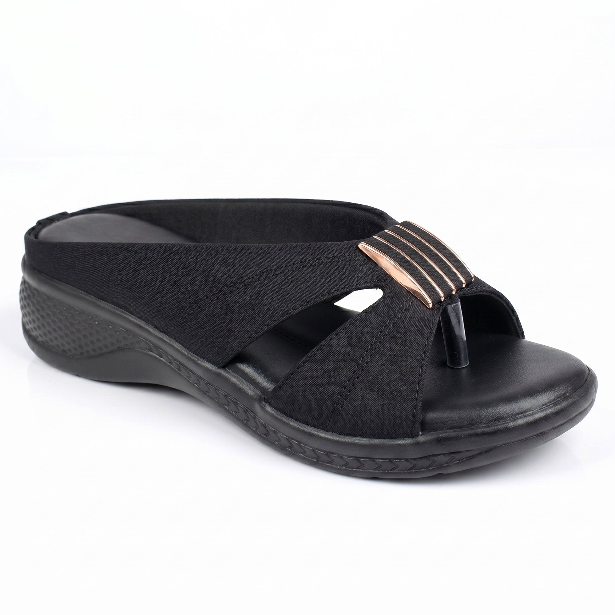 Ajanta Women's PVC Wedge Sandal