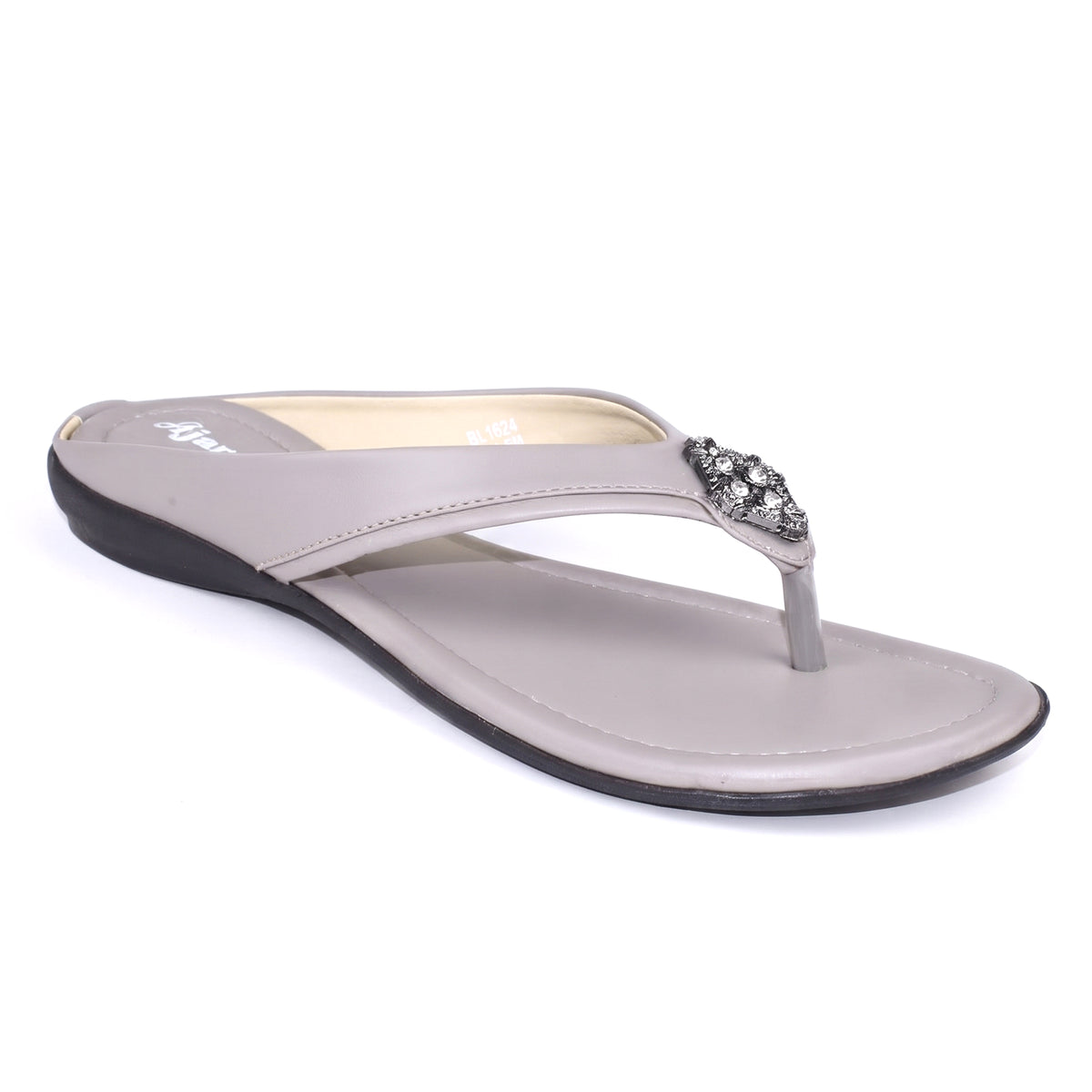 AJANTA Women’s Comfort Flat Sandals | Comfortable Slip-On Sandals for Women | Casual Walking Sandals | Lightweight Footwear For Modern Woman | Trendy Footwear For Special Occasion, Outing, Travel