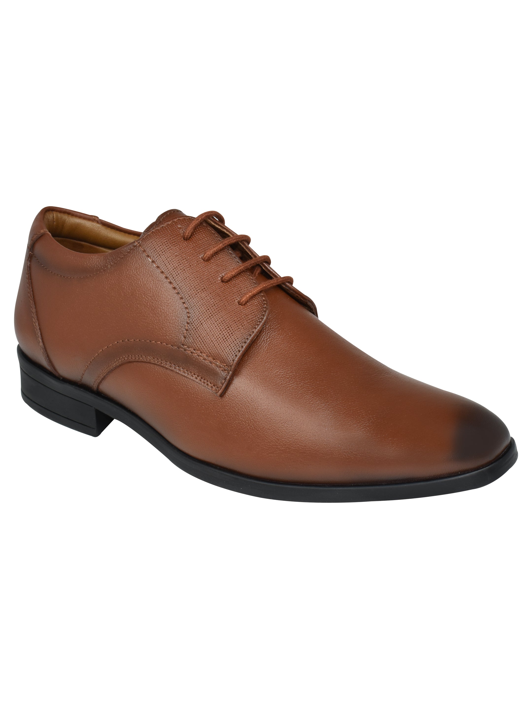 Ajanta Men’s Classic Derby Formal Shoes | Premium Finish | All-Day Comfort & Slip-Resistant Sole