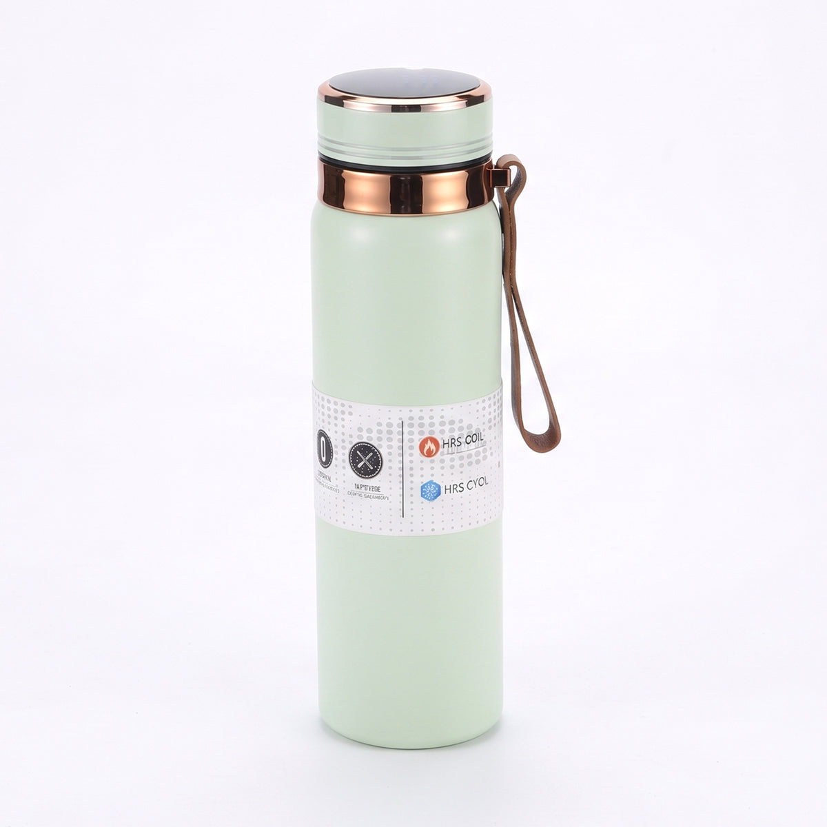 AJANTA 1 Litre Stainless Steel Water Bottle | Double Wall Vacuum Insulated Thermal Flask | 12H Hot & 24H Cold Retention | Leak Proof Water Bottle with Carry Strap, Inner Strainer & Matte Finish Drinking Bottle For Office, Gym & Travel
