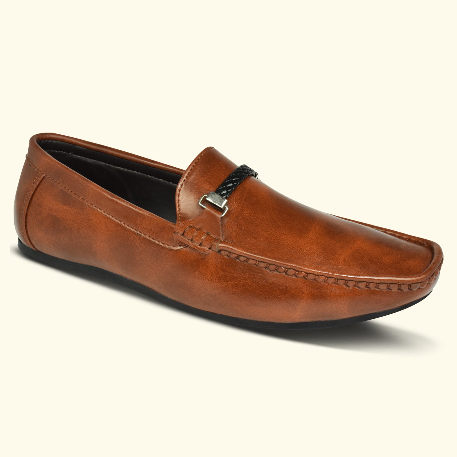 AJANTA Loafers For Men| Soft Cushioned Insole | Super Flexible, Slip-On Shoes for Casual, Office & Everyday Wear EG4024