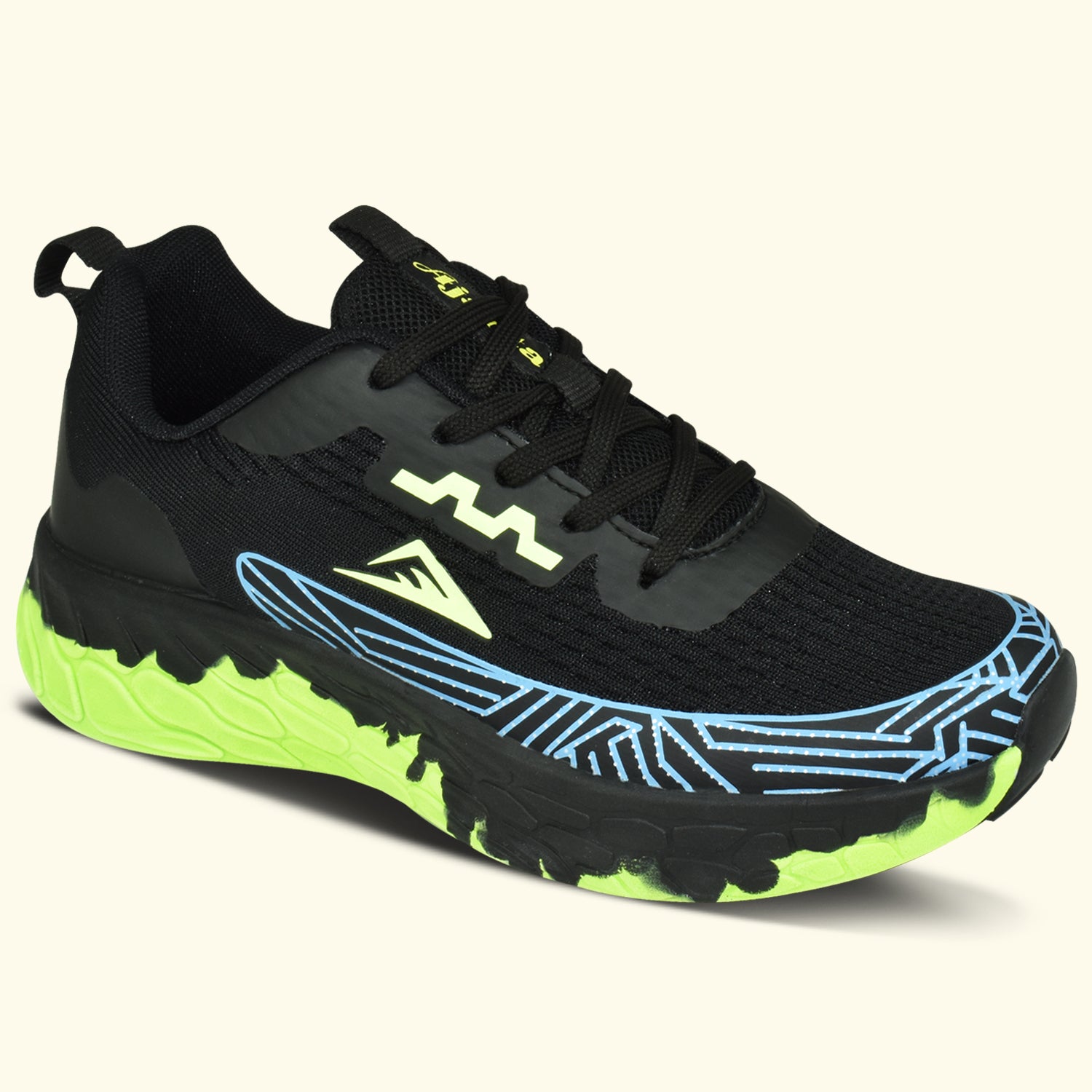 AJANTA Neo-Glide Pacer Runner Shoe | Lightweight, Durable,Energetic Athletic Shoes |Perfect for Sports, Fitness, and Daily Workouts EG1043