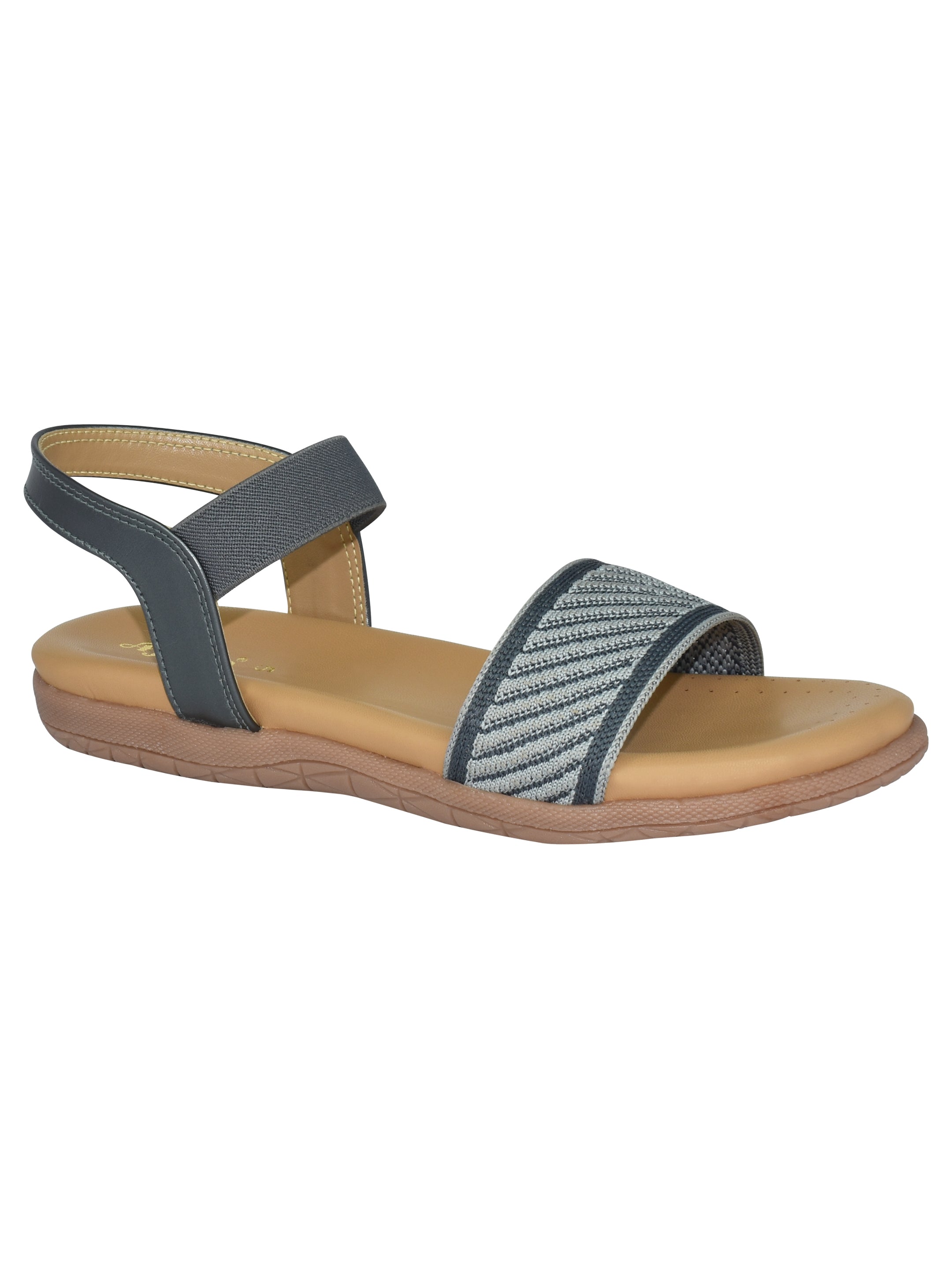 Ajanta Women Flat Sandal / Anti-Skid Flat Sandals / Elegant & Comfortable for Casual Outings EL4004