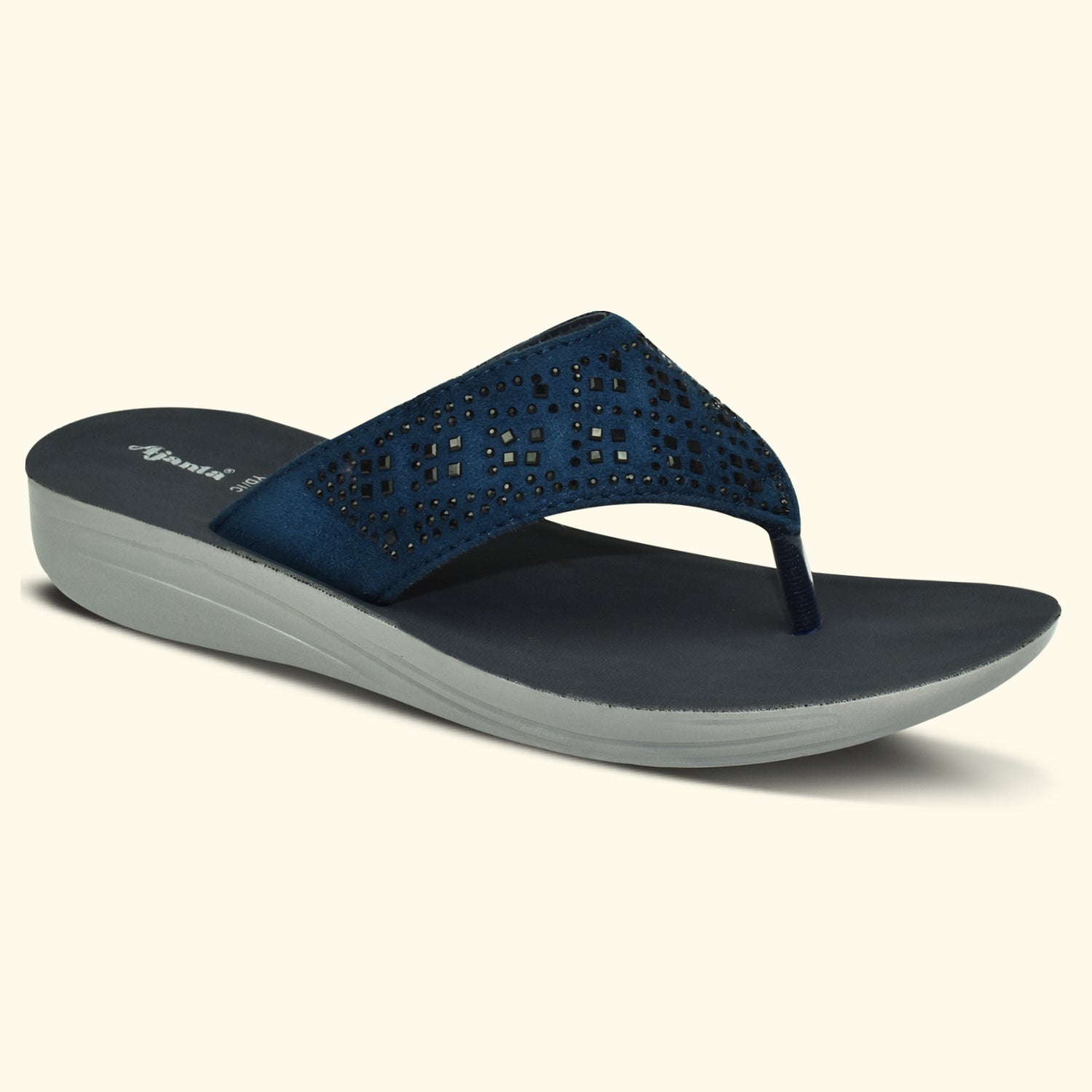 AJANTA Women Sandals |Lightweight & Comfortable | Stylish| Fancy|| Perfect for Casual Outings EL1020