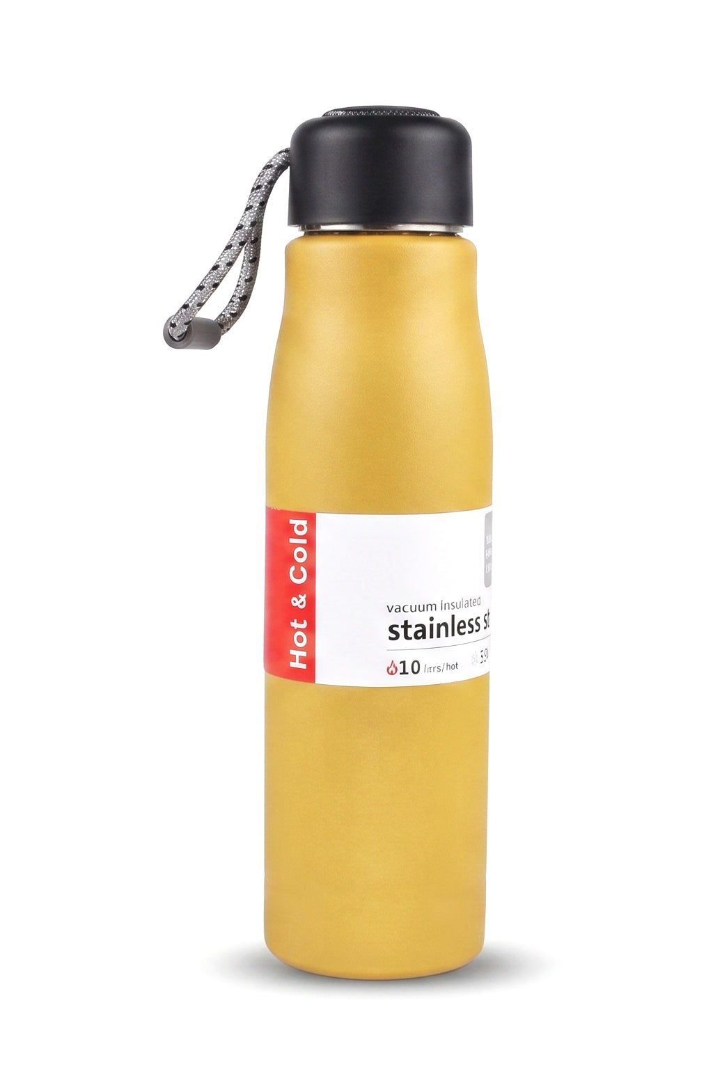 AJANTA Vacuum Insulated Stainless Steel Water Bottle 550 ml | Double Wall Thermos Flask | Leakproof, BPA Free | Keeps Hot 10 Hrs & Cold 30 Hrs | Office, School, Gym, Travel