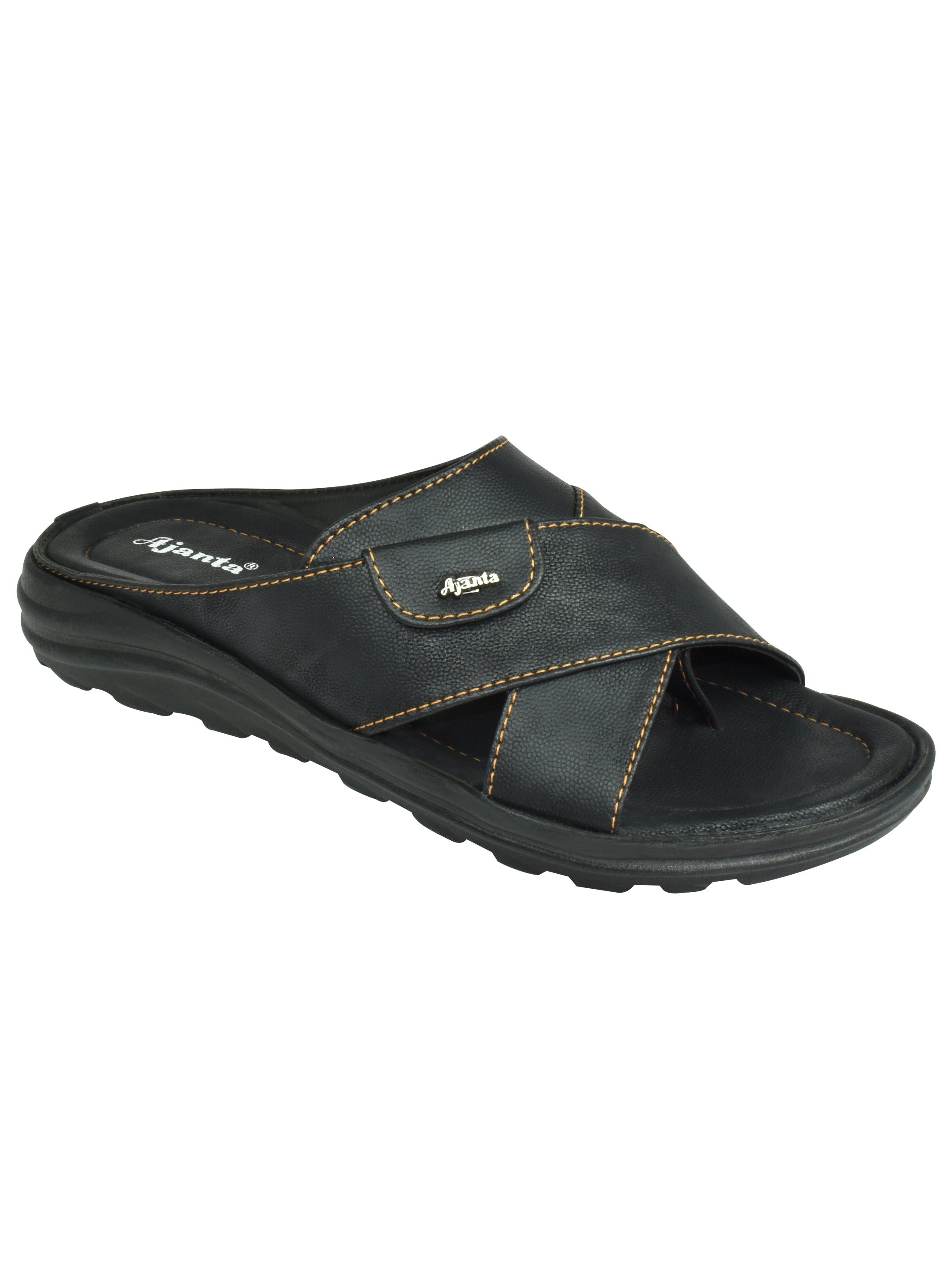 Ajanta Sandals for Men / Comfortable Sole & Durable Sandal / Soft Footbed & Easy Slip-On Sandal EG0850