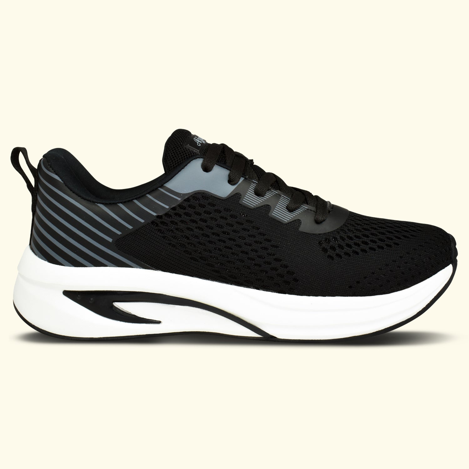 AJANTA Urban Glide Breathable Men’s Athletic Shoes with Slip-Resistant Sole and Modern Design for Outdoor & Gym Use EG1049