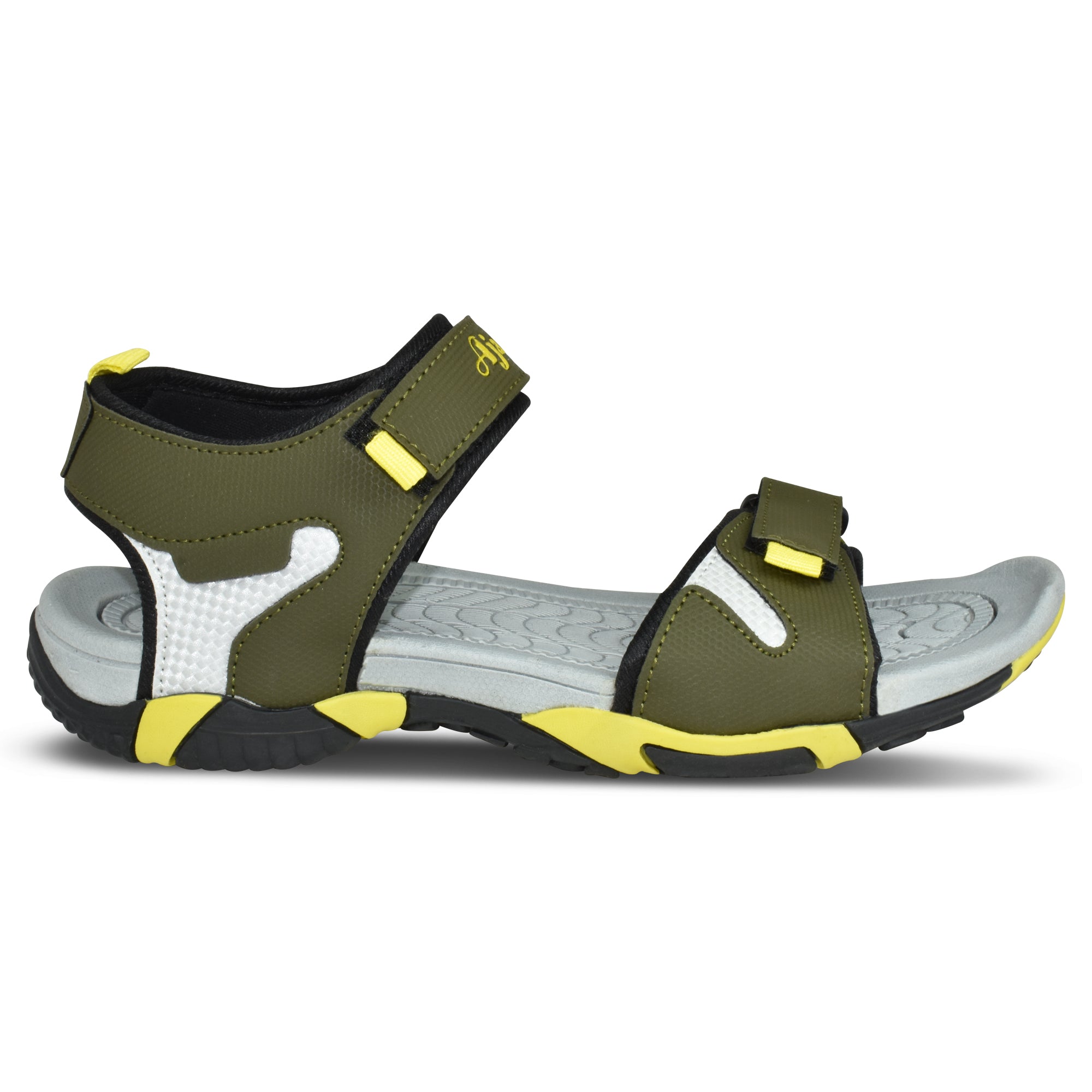 Ajanta Men’s Sports Sandals with Velcro Closure