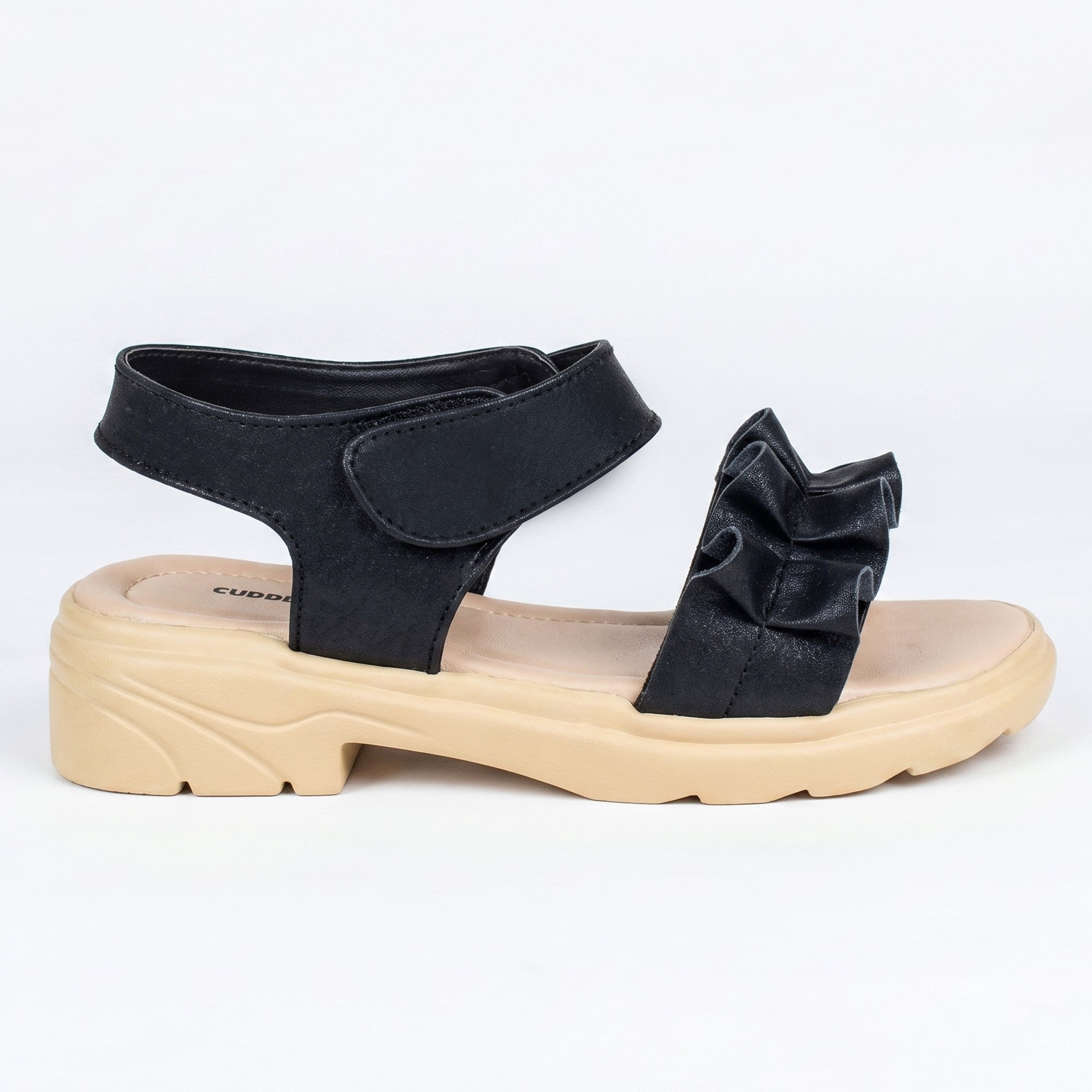 AJANTA Girls Adjustable Strap Sandals | Soft Cushion | Durable Sole