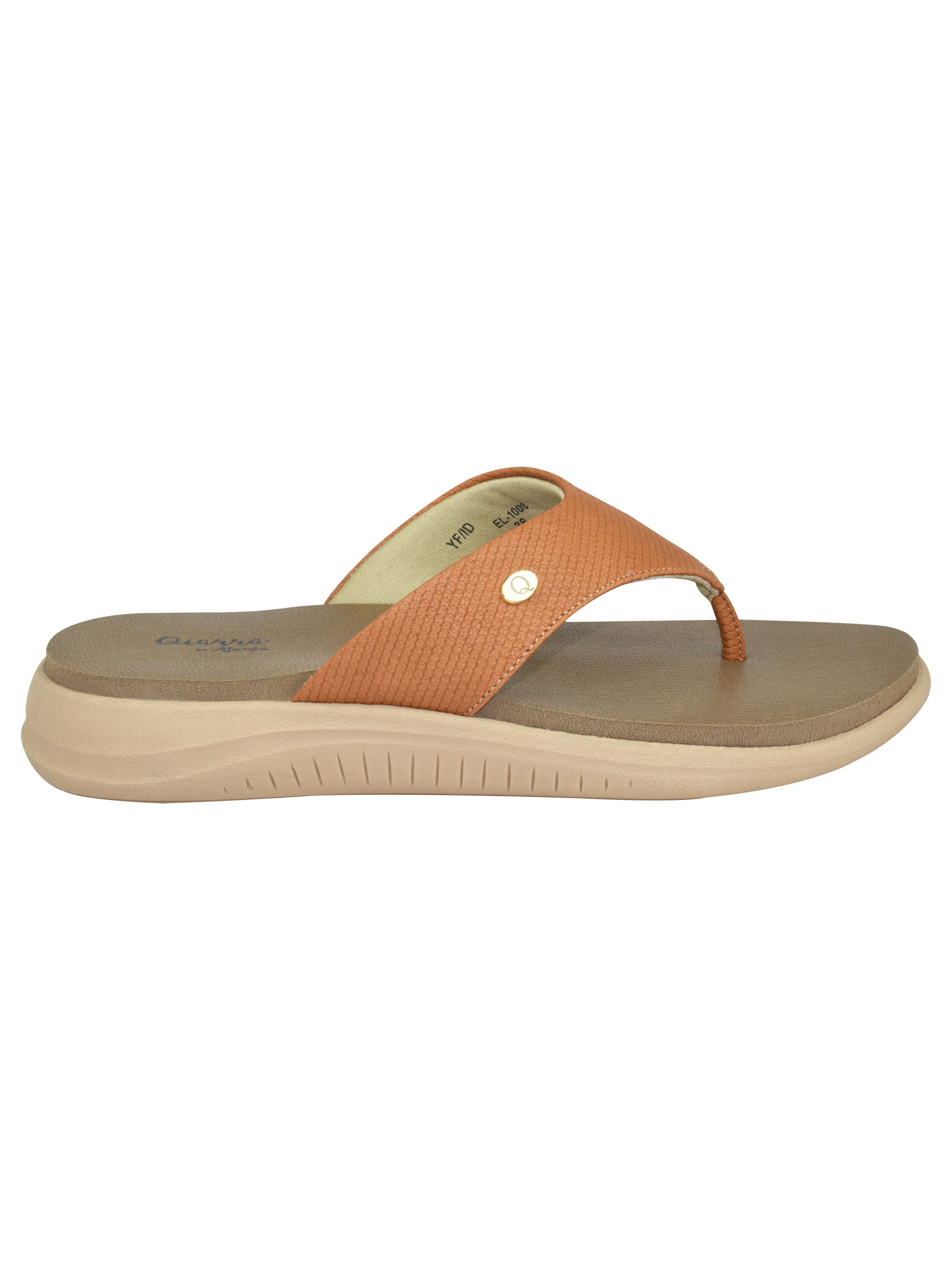 Ajanta Soft, Comfortable and Stylish Flat Sandals for Women For Casual Wear EL1008