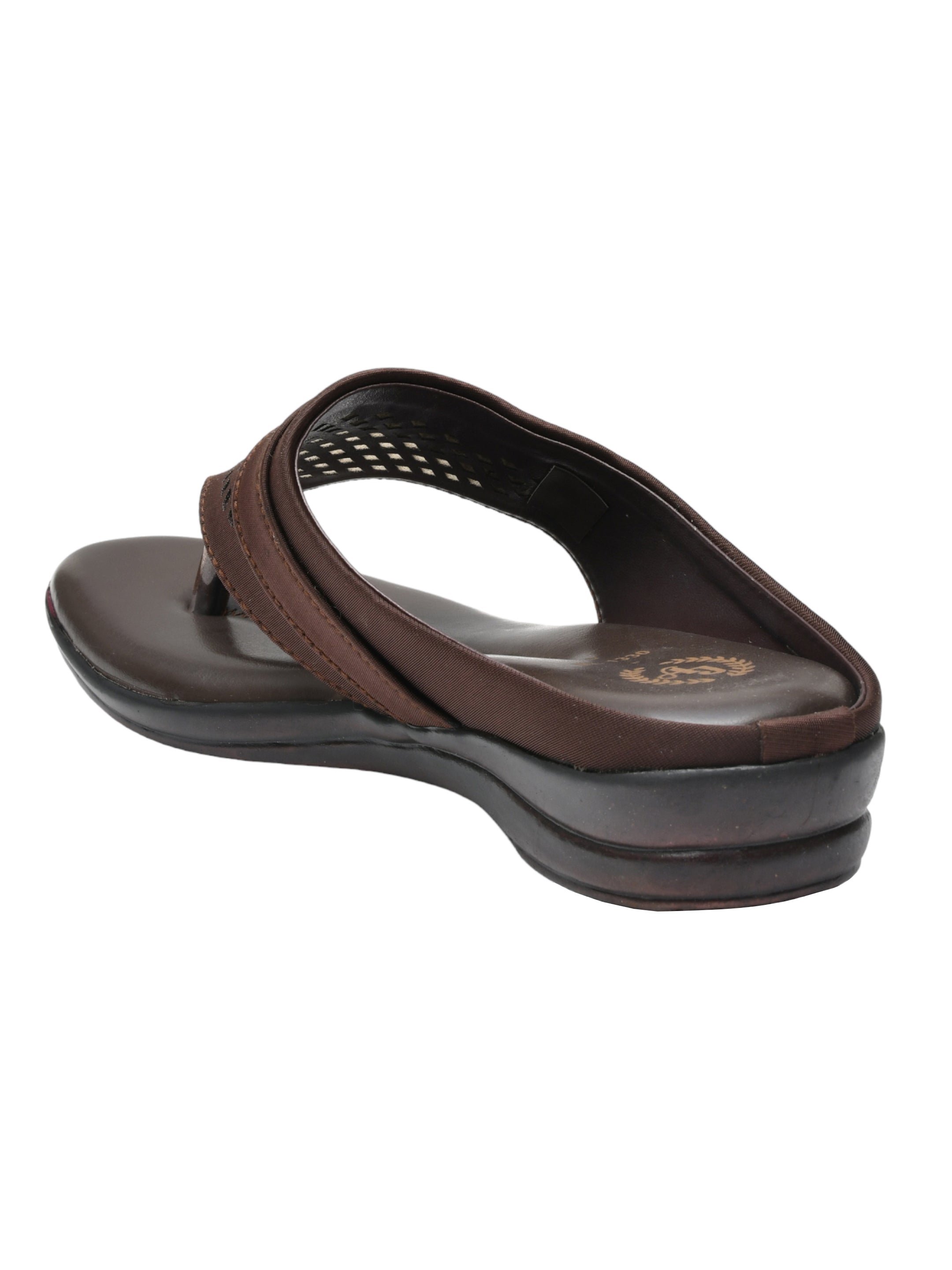 Ajanta Women's Brown Sandals | Comfortable Lycra Upper | Cushioned Airmax Sole | Stylish Slipper BL1330
