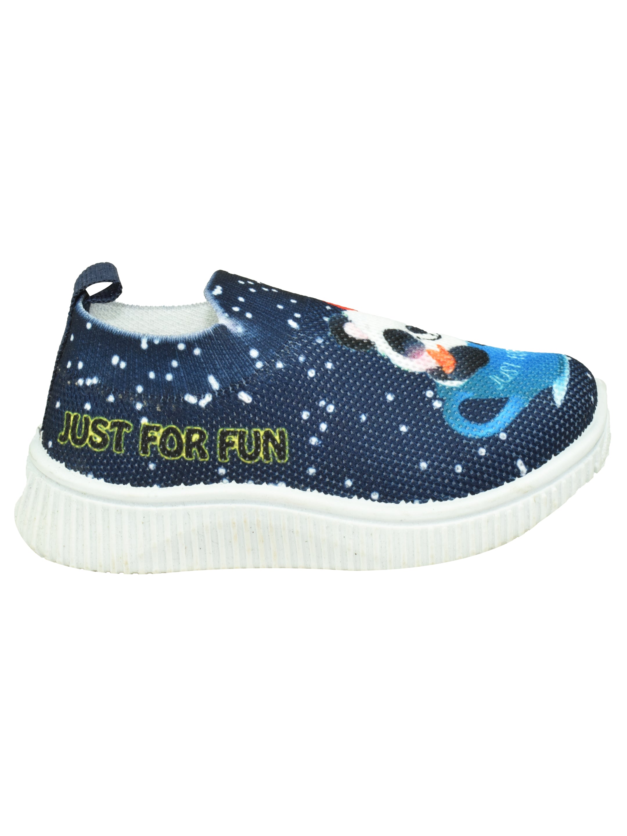Ajanta Kung Fu Panda Printed Kids Slip-On Running Shoes with Breathable Mesh