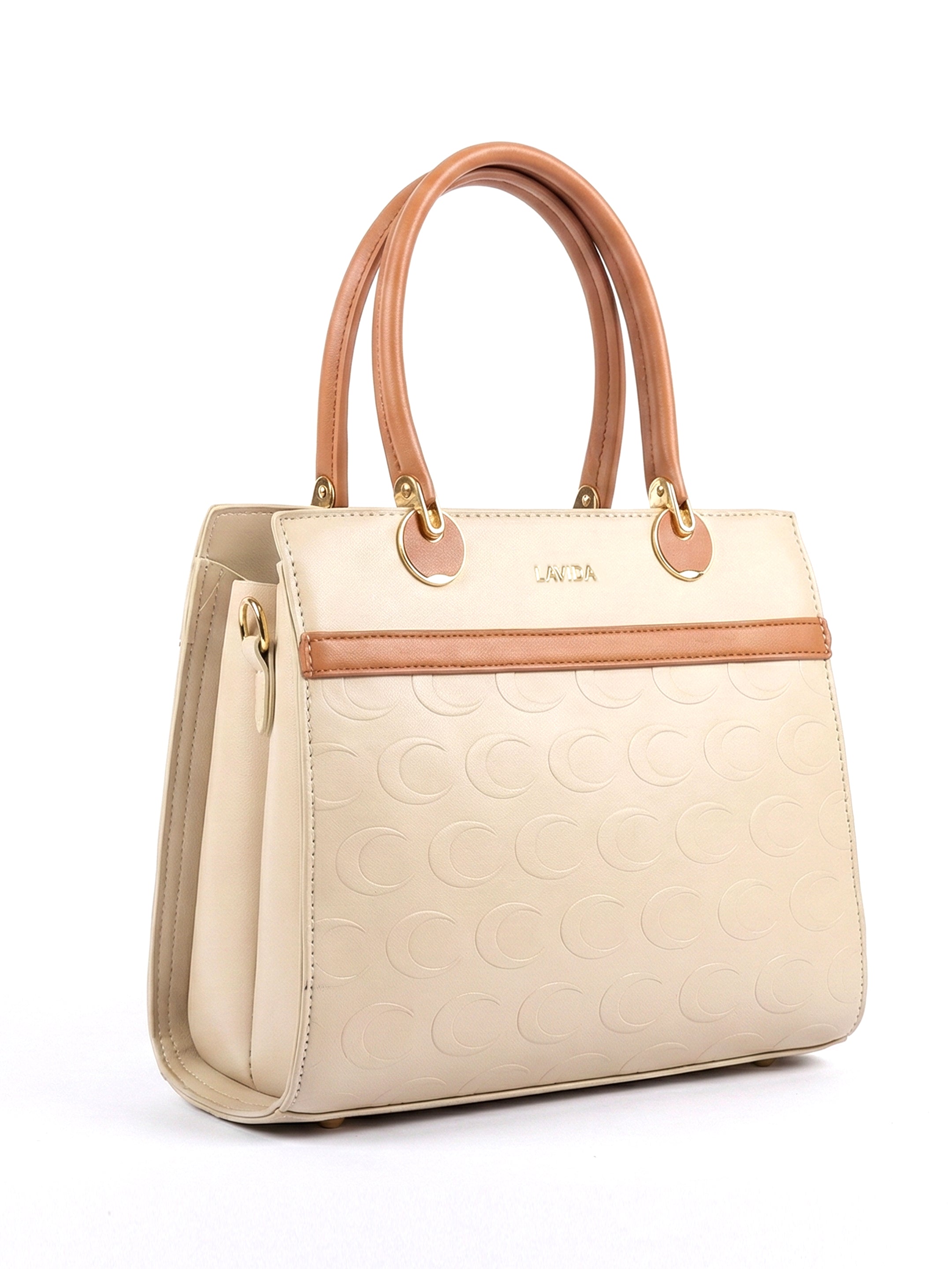 Ajanta Women’s Stylish Satchel Handbag with Detachable Strap