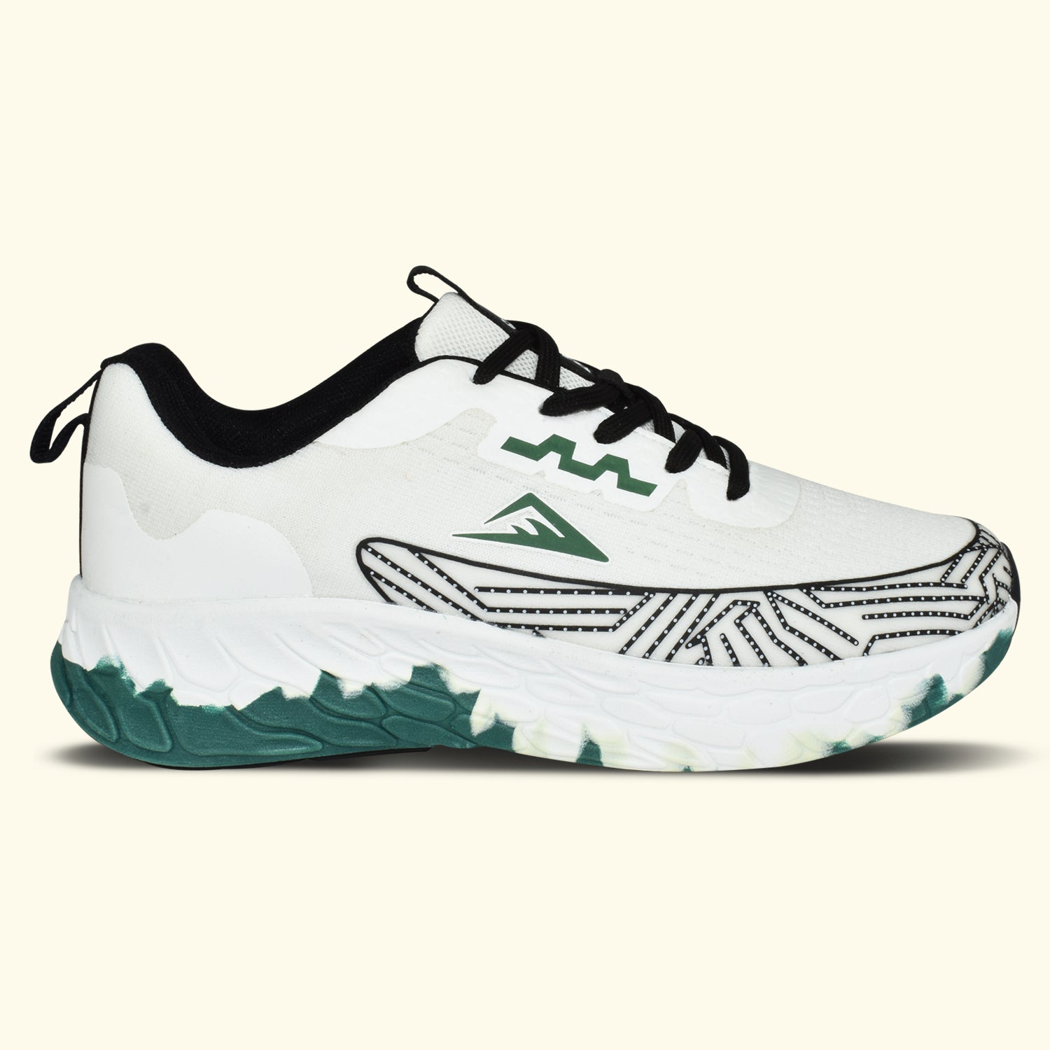 AJANTA Neo-Glide Pacer Runner Shoe | Lightweight, Durable,Energetic Athletic Shoes |Perfect for Sports, Fitness, and Daily Workouts EG1044