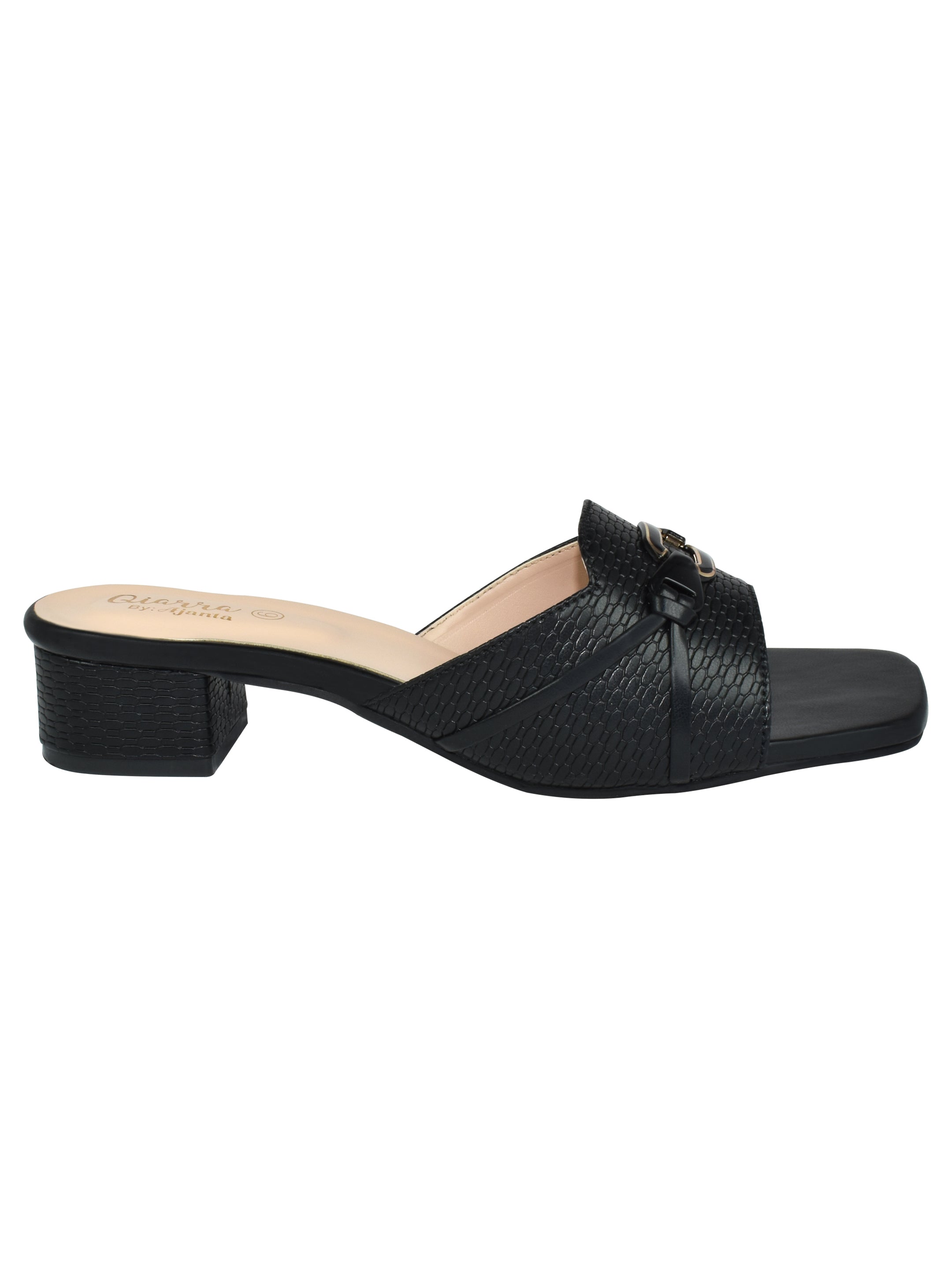 Ajanta Slip On Sandal for women / Perfect for Casual, Office & Occasion Wear / Comfortable Slip-On Heel Sandals EL3012