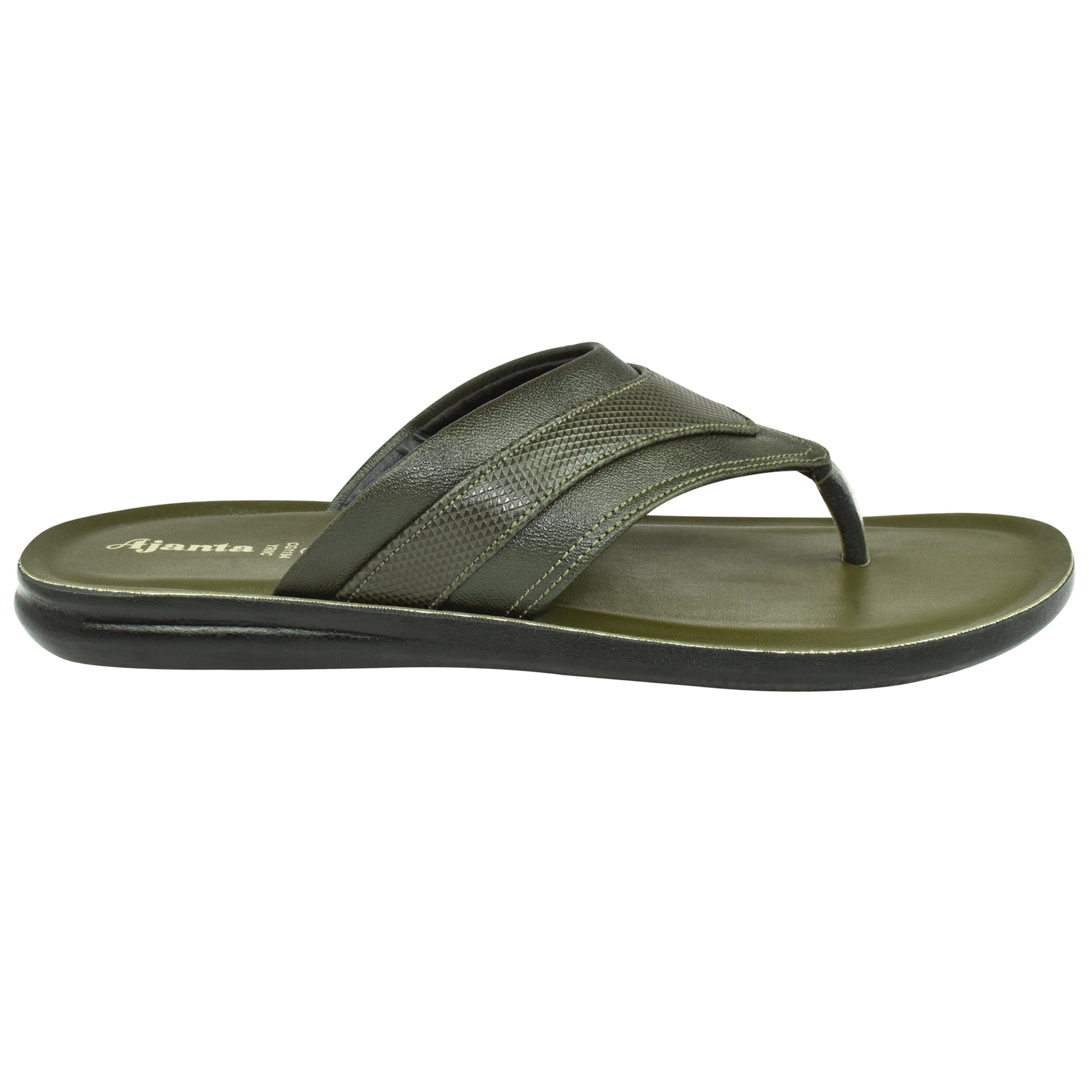 Ajanta Men’s Flip-Flop Slipper Sandal for Daily Wear & Home Use
