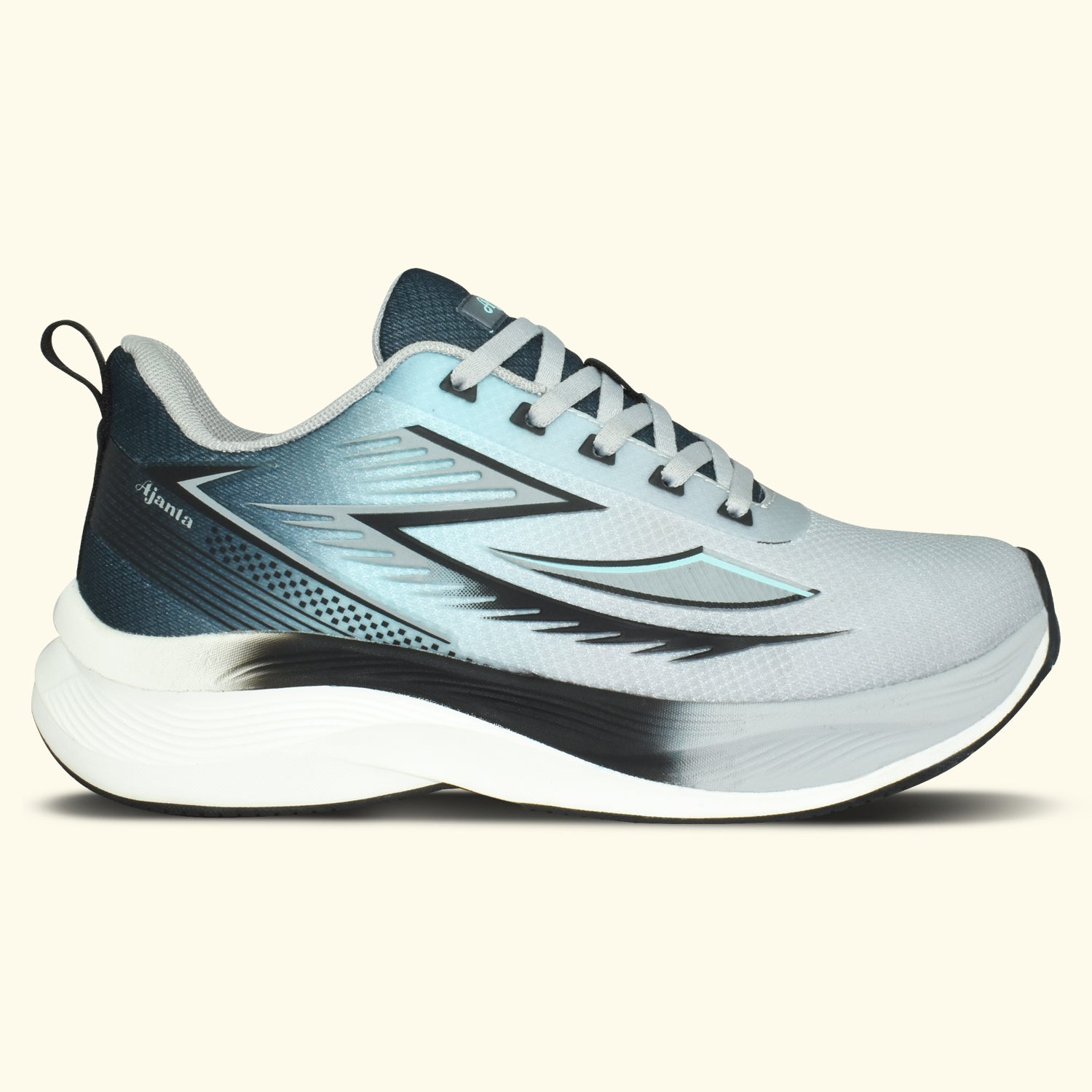 AJANTA AeroFlow Sports Shoes | Lightweight |Anti-Slip Grip |Fitness Shoes for Training & Outdoor EG1034