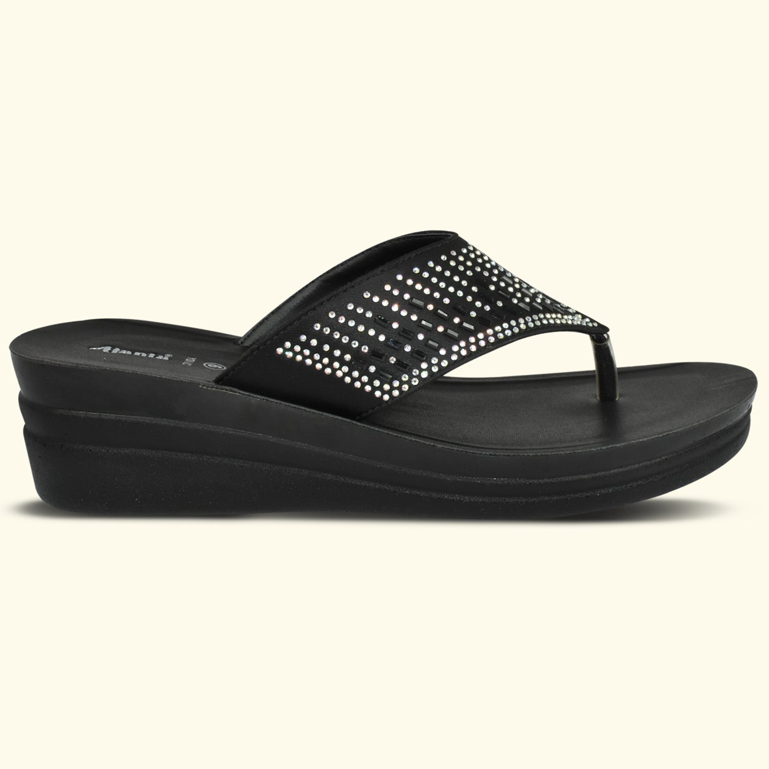 AJANTA Comfortable Flat Fashion Slip-on Slipper for Women,Chappal for Women & Girls EL1023
