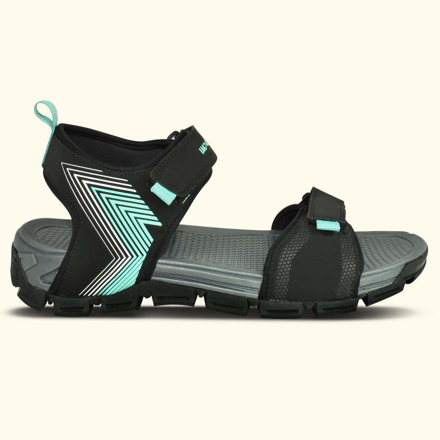 Ajanta Men’s Breathable Velcro Sandals – Adjustable Fit & Cushioned Comfort