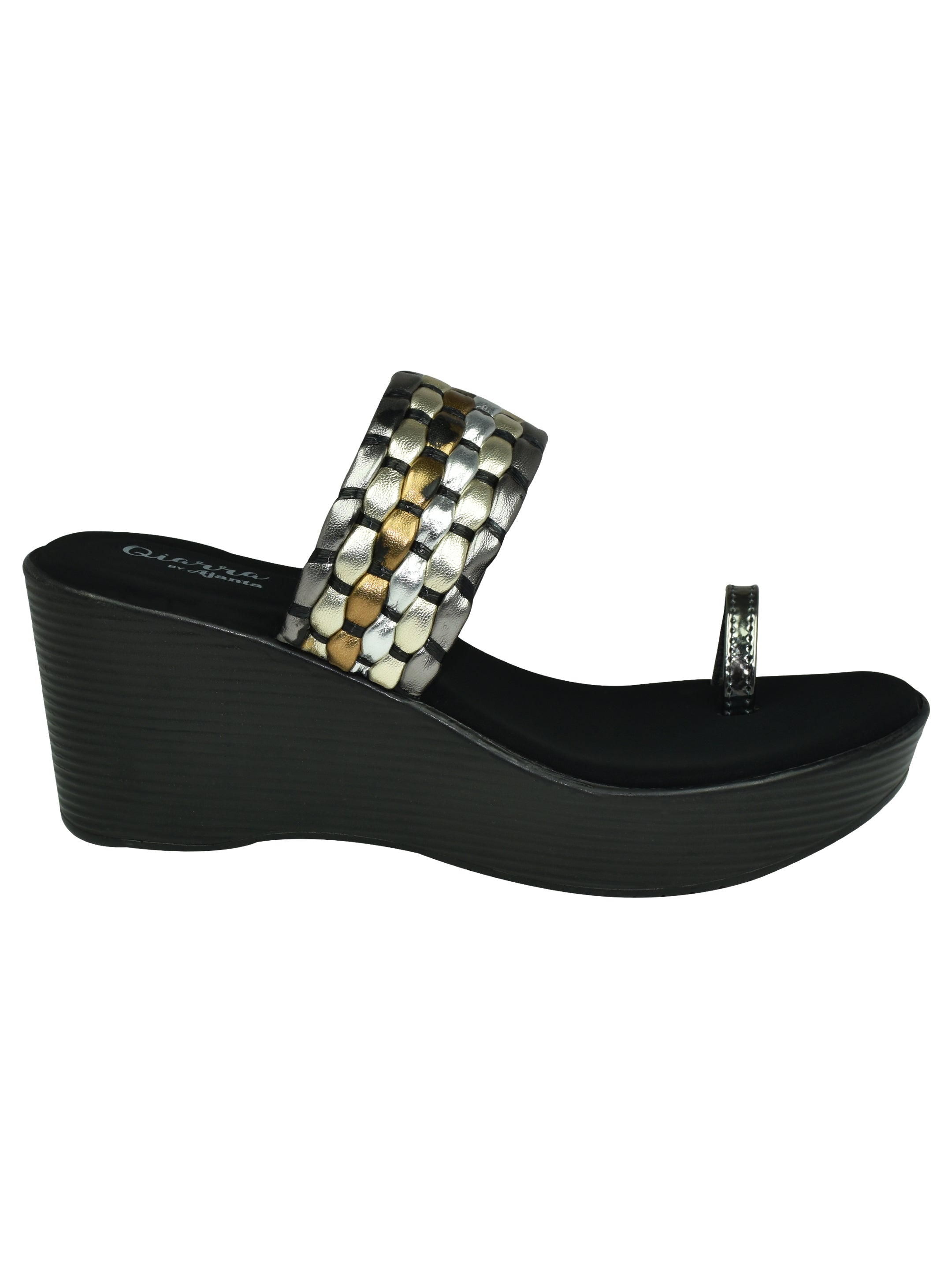 Ajanta Heel for Women / Wedge Sandals for Women / Slip-On Heels / Anti-Skid Sandals CL0908