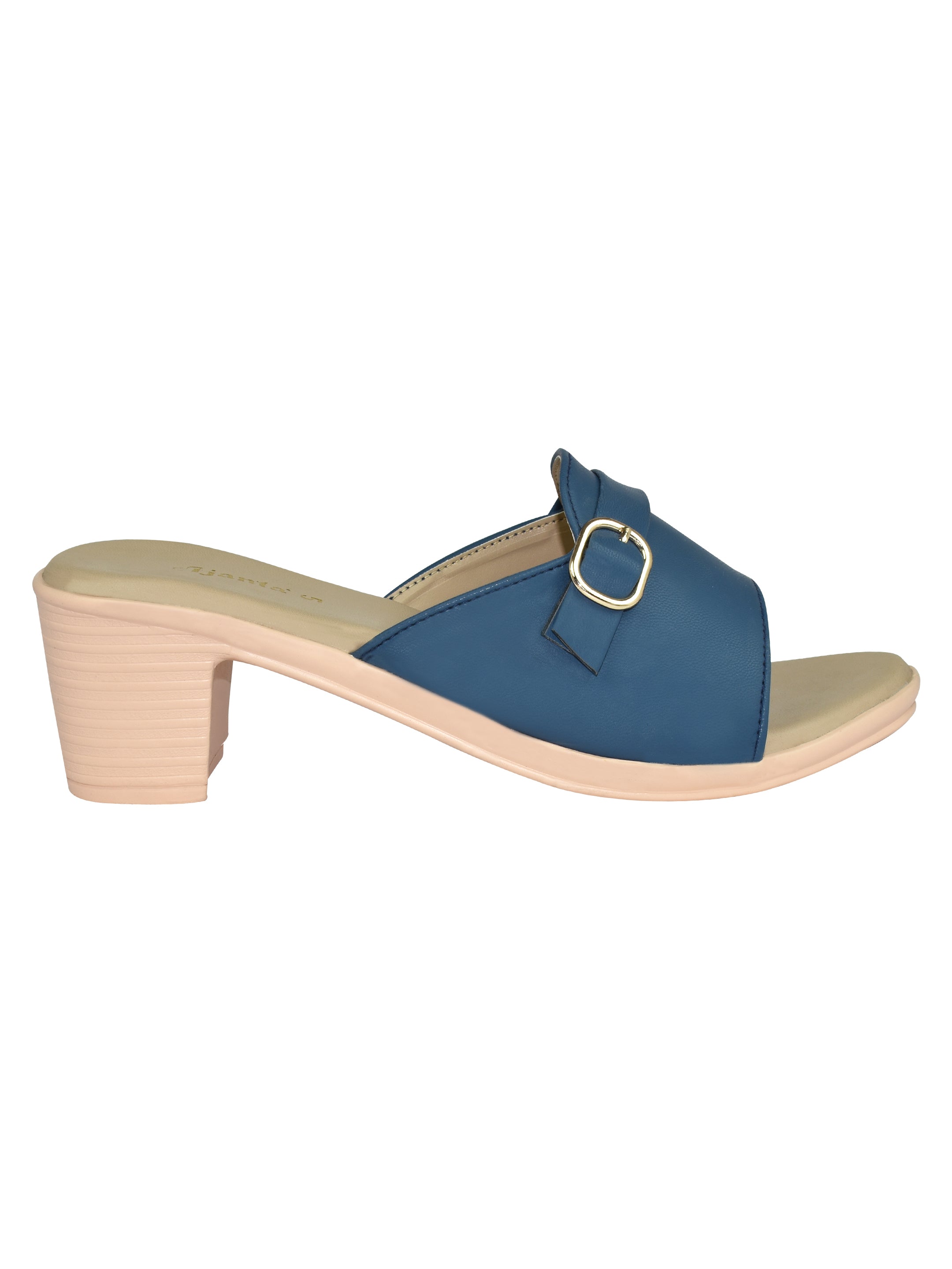 Ajanta Women Stylish Trending And Comfort Fancy Heel Sandal for Casual wear