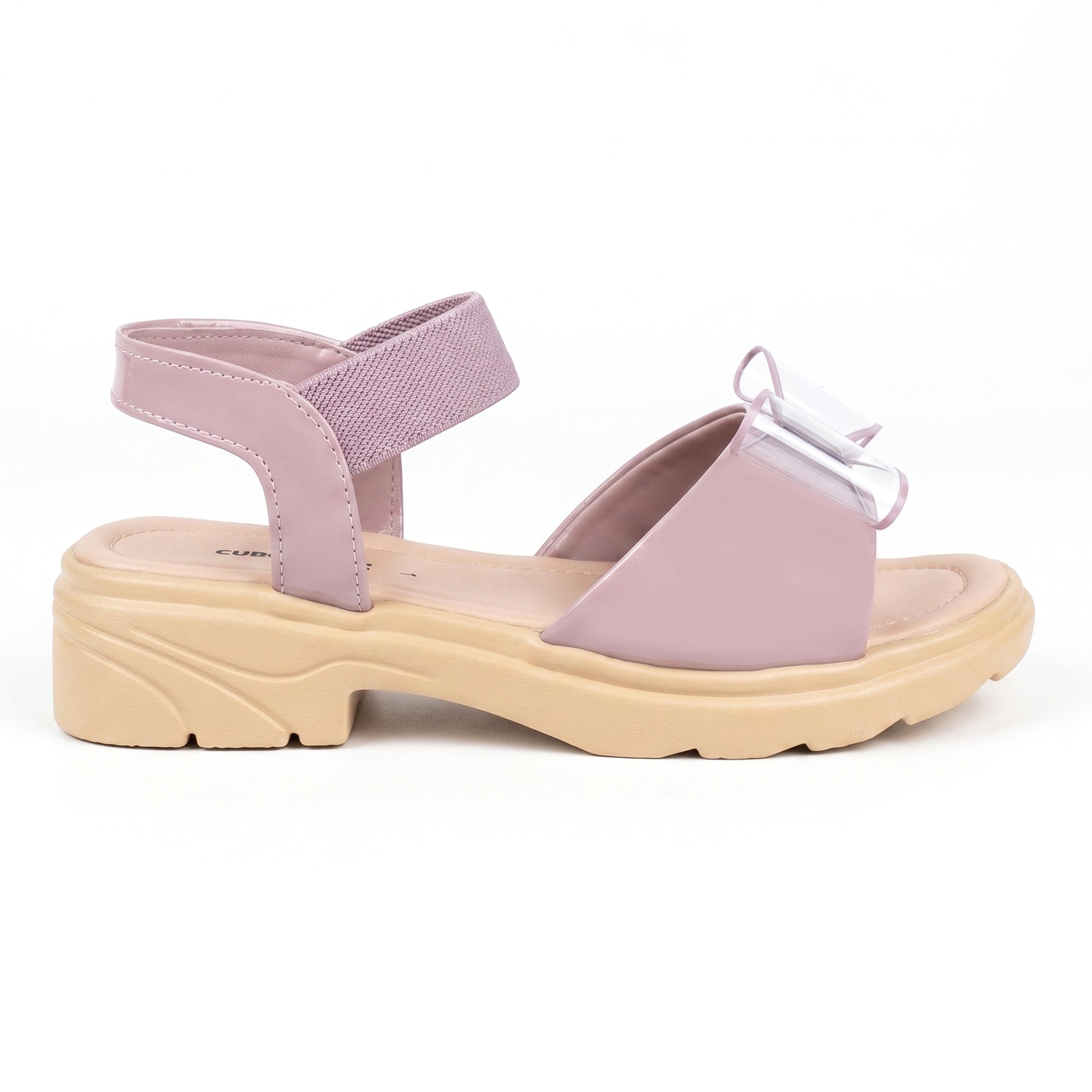 AJANTA Girls Adjustable Strap Sandals | Soft Cushion | Durable Sole