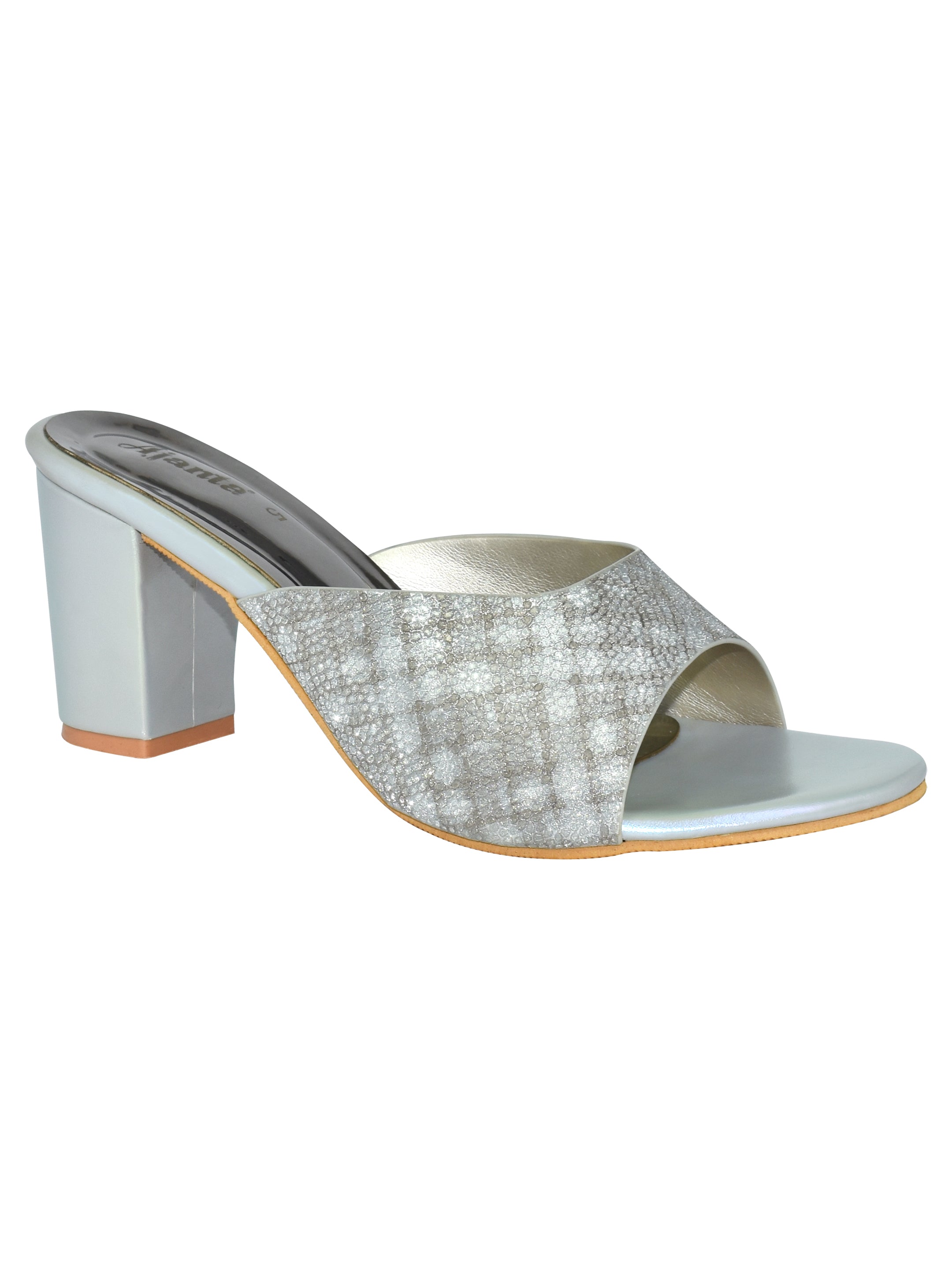 Ajanta Women Heel Sandal / Elegant & Comfortable for Party Wear / Comfortable Slip-On Heel Sandals EL3008
