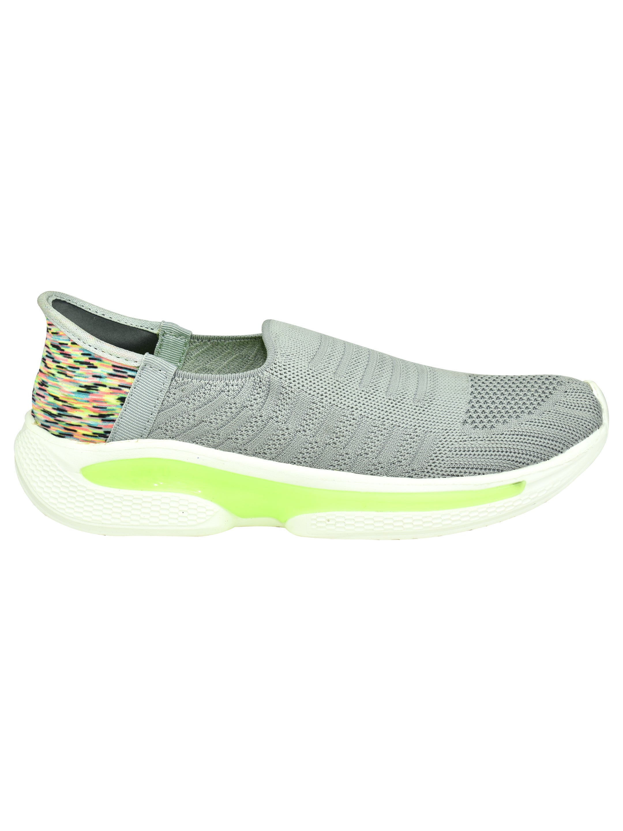 Impakto Womens Lightweight Grey Casual Shoe SS1207