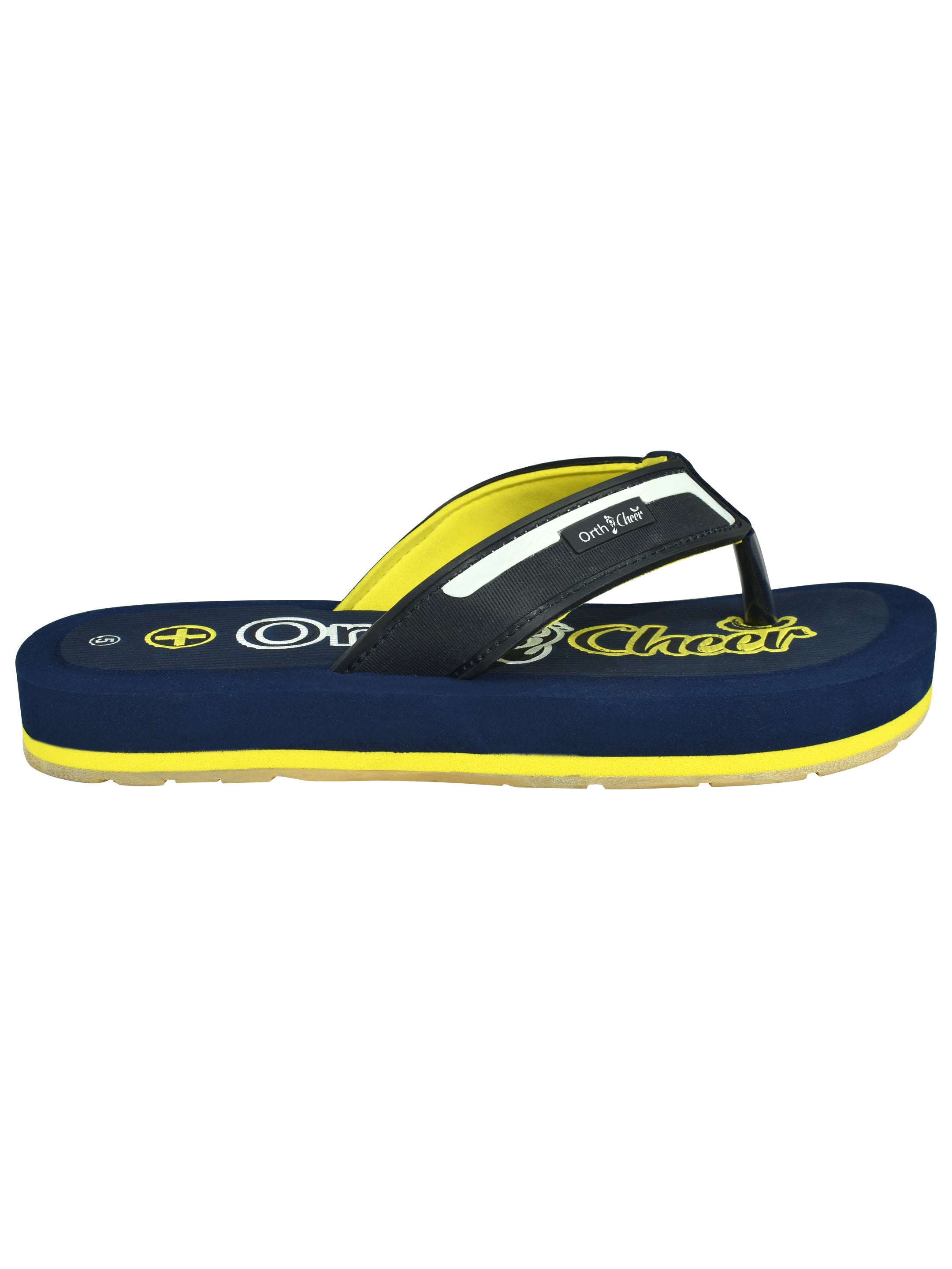 Ortho Cheer Men's Orthopedic & Diabetic Friendly Soft, Lightweight & Super Comfort Daily Use SlippersAO2011