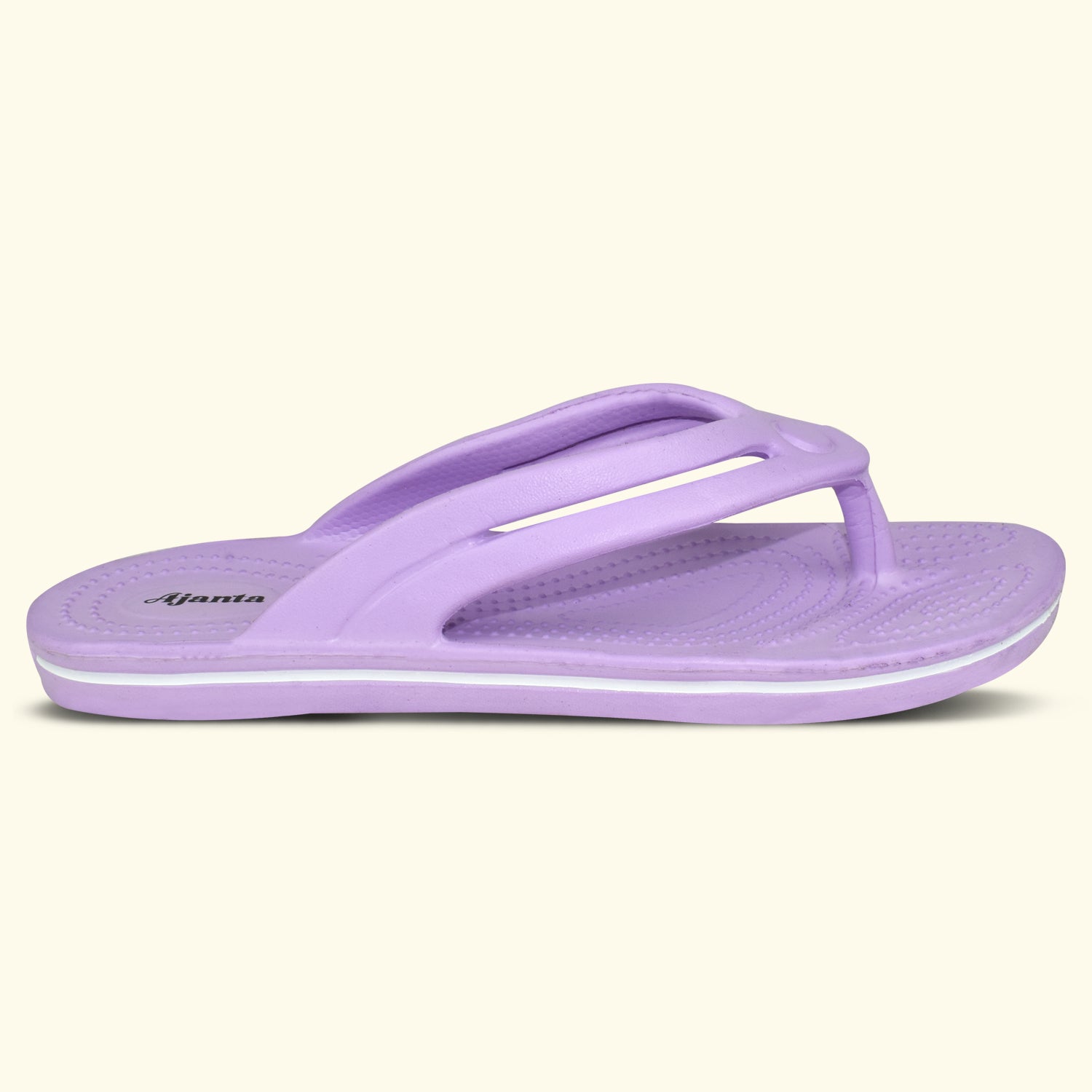 Ajanta Women’s Casual PVC Slip-On Slippers – Lightweight EVA Sole for Everyday Comfort-EL1052