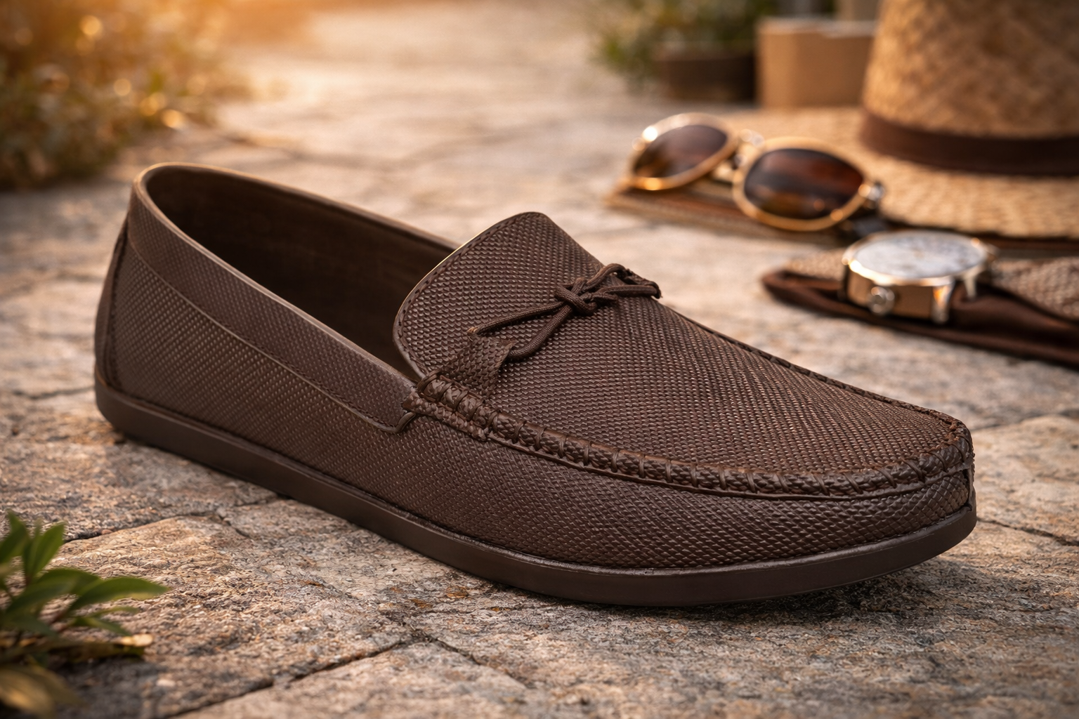 Ajanta Anti-Skid & Waterproof Slip-On Loafers for Men