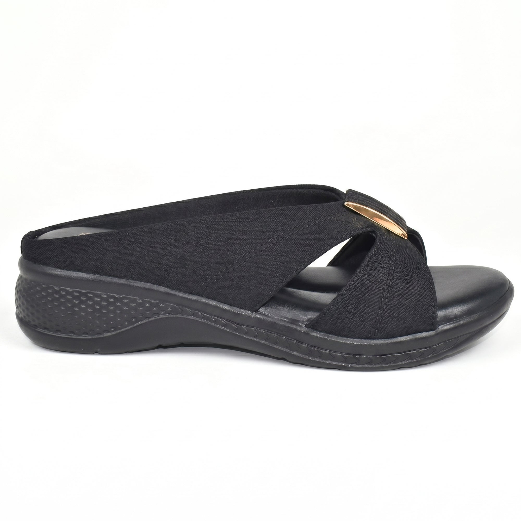 Ajanta Women's PVC Wedge Sandal